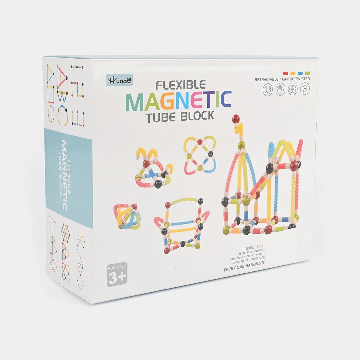 Flexible Magnetic Tube Blocks | 26PCs