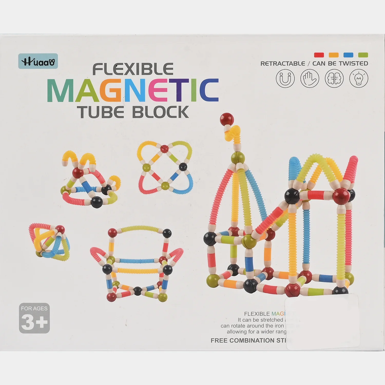 Flexible Magnetic Tube Blocks | 26PCs - Image 3