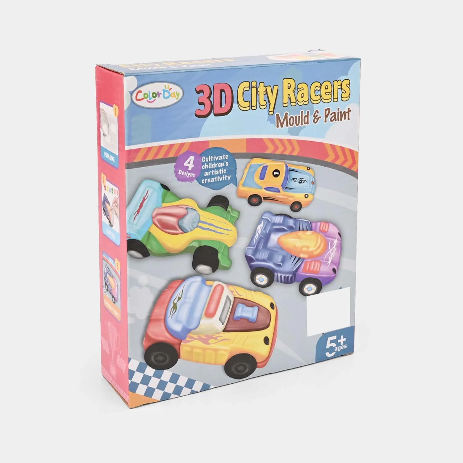 DIY 3D City Racers Mould & Paint kit - Image 3