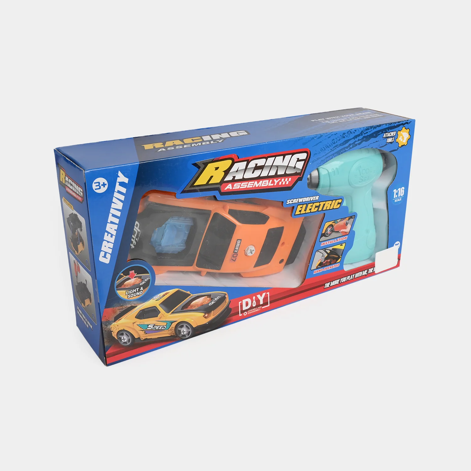 DIY Racing Car – Assembly Toy Set - Image 3