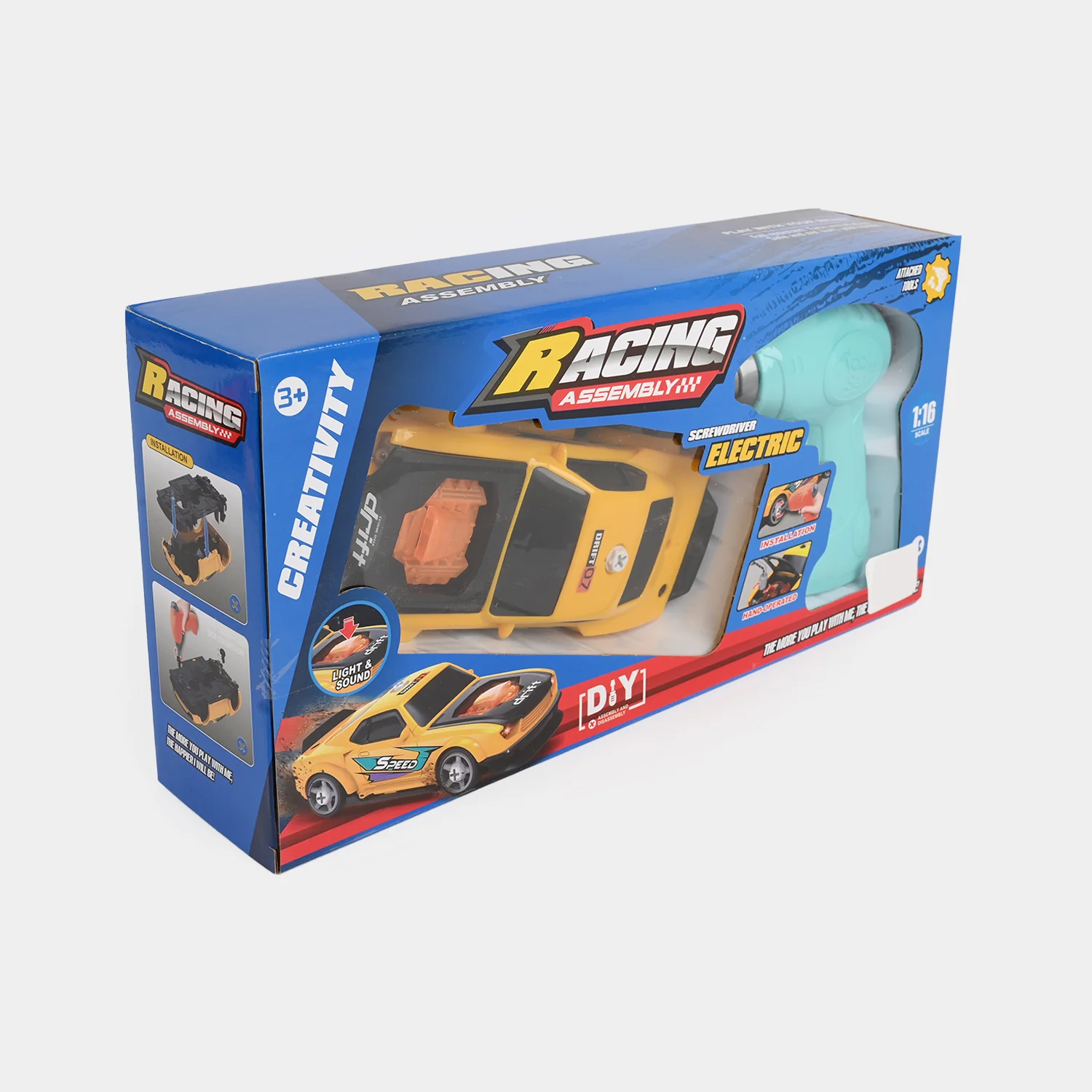 DIY Racing Car – Assembly Toy Set - Image 2