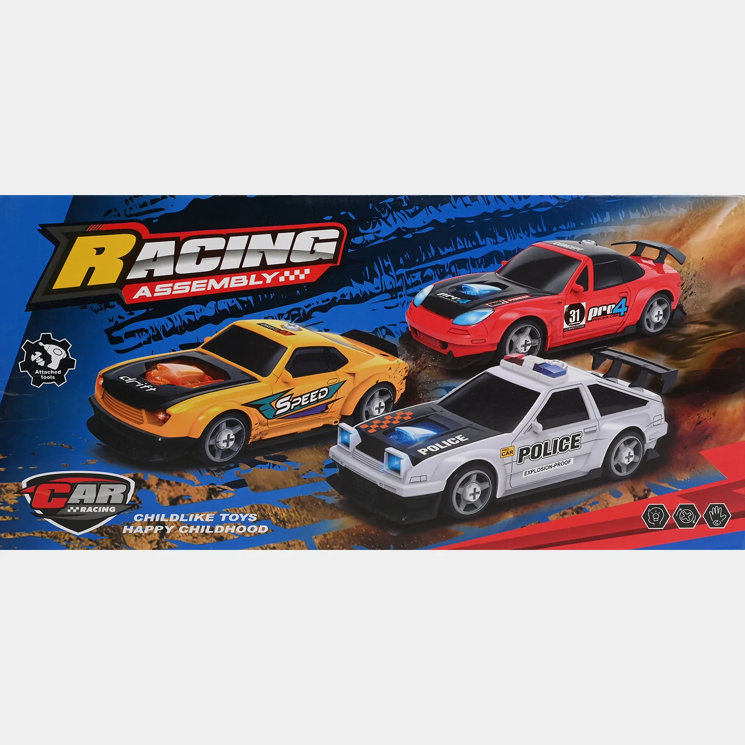 DIY Racing Car – Assembly Toy Set - Image 9
