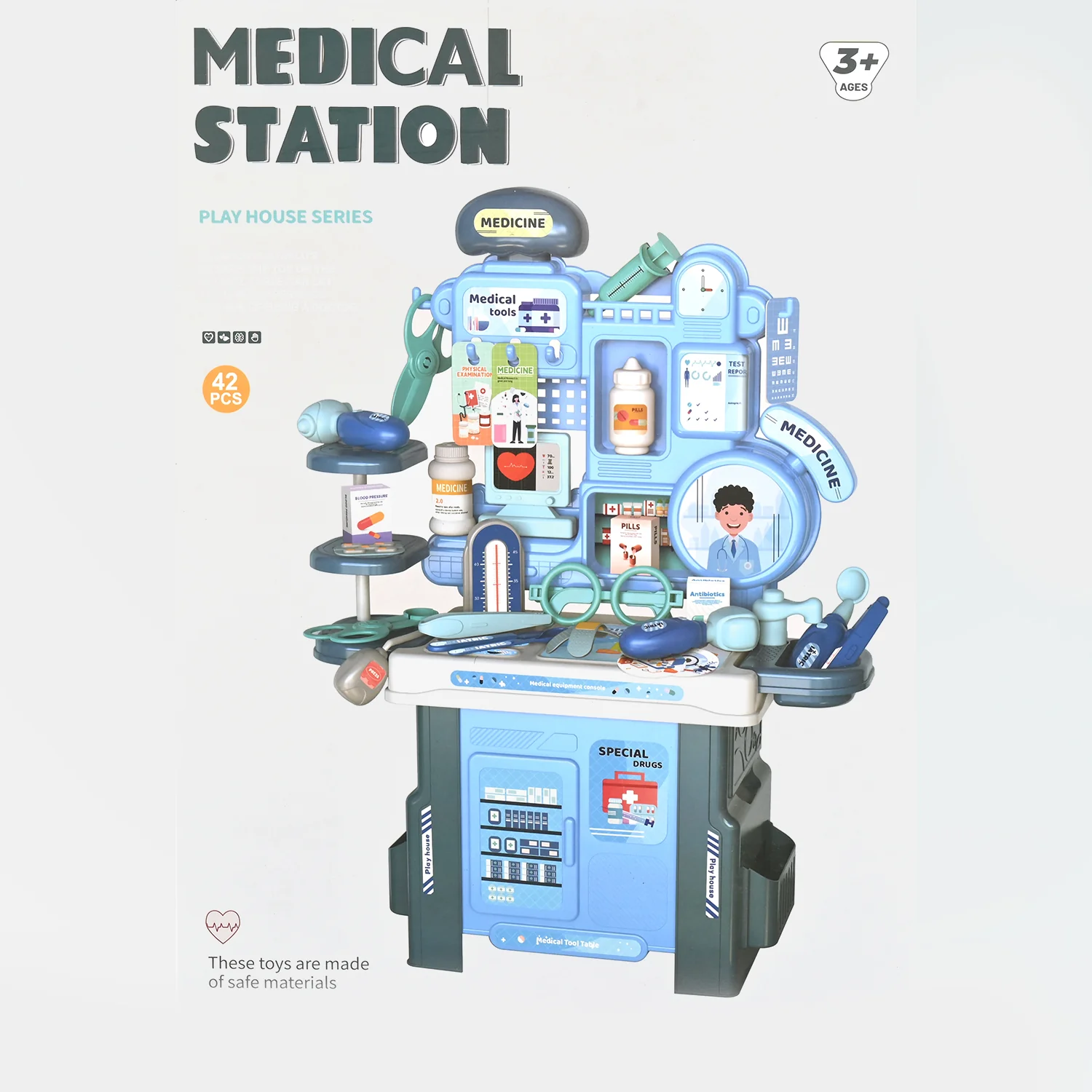Medical Station Playset | 42PCs - Image 2