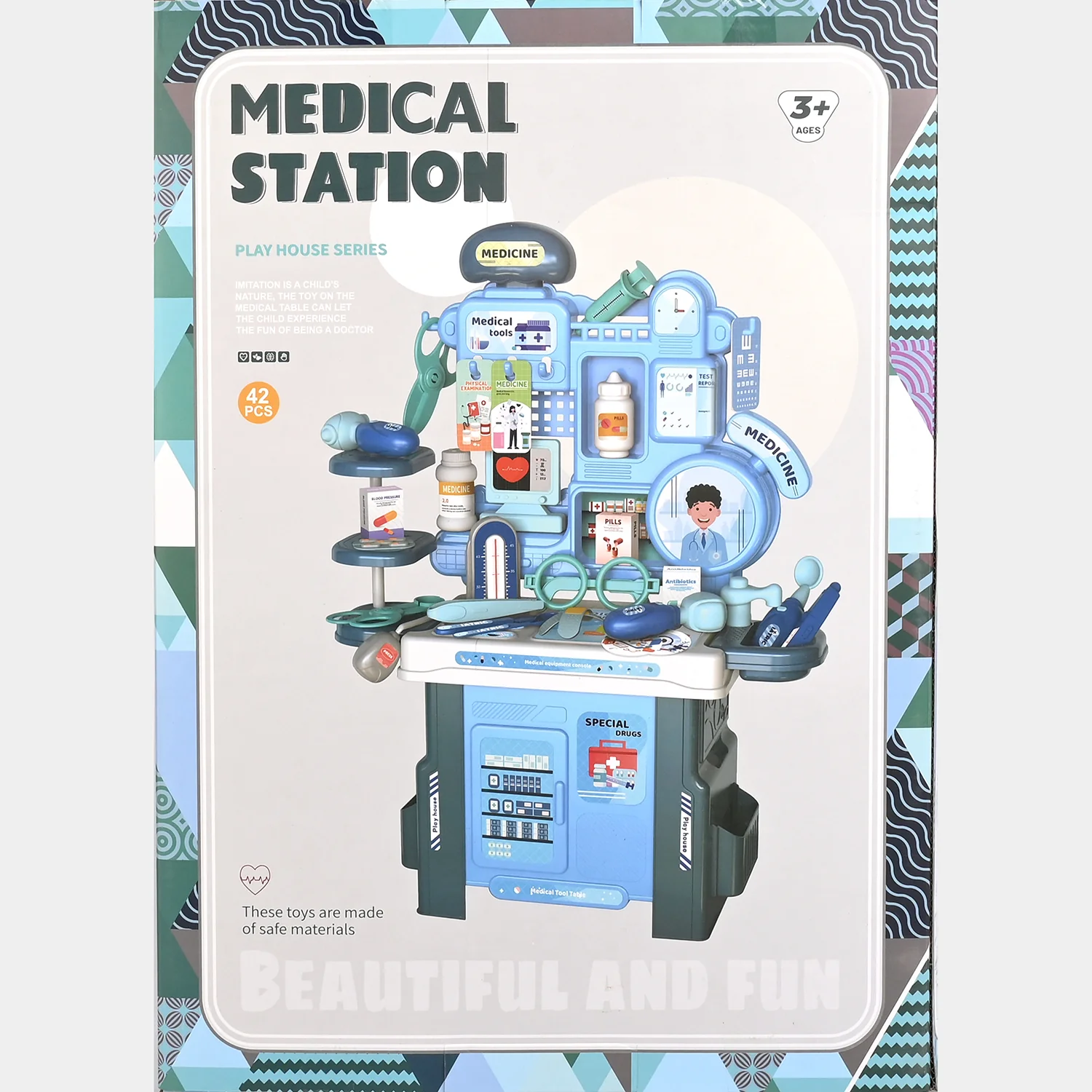 Medical Station Playset | 42PCs - Image 3