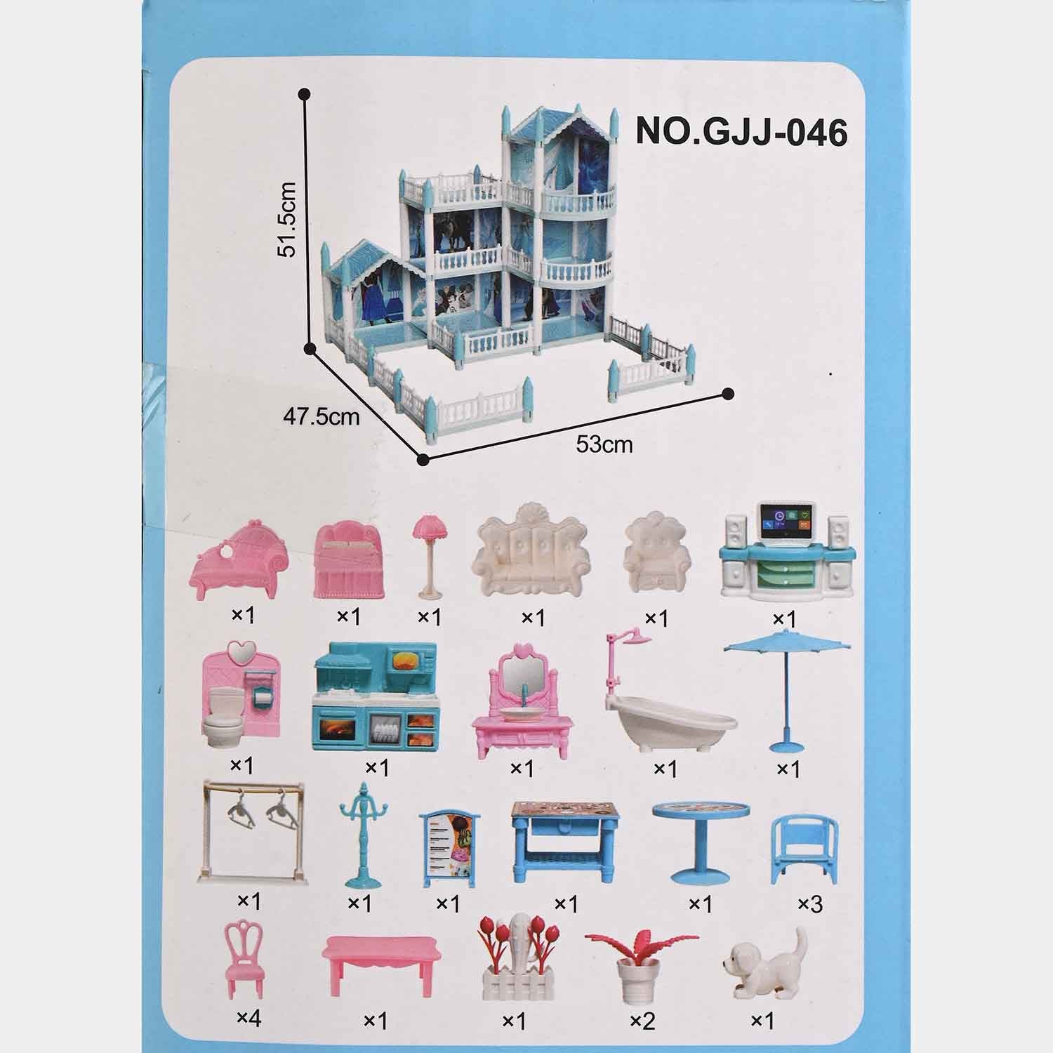 Dream Garden Villa Doll House Playset - Image 3