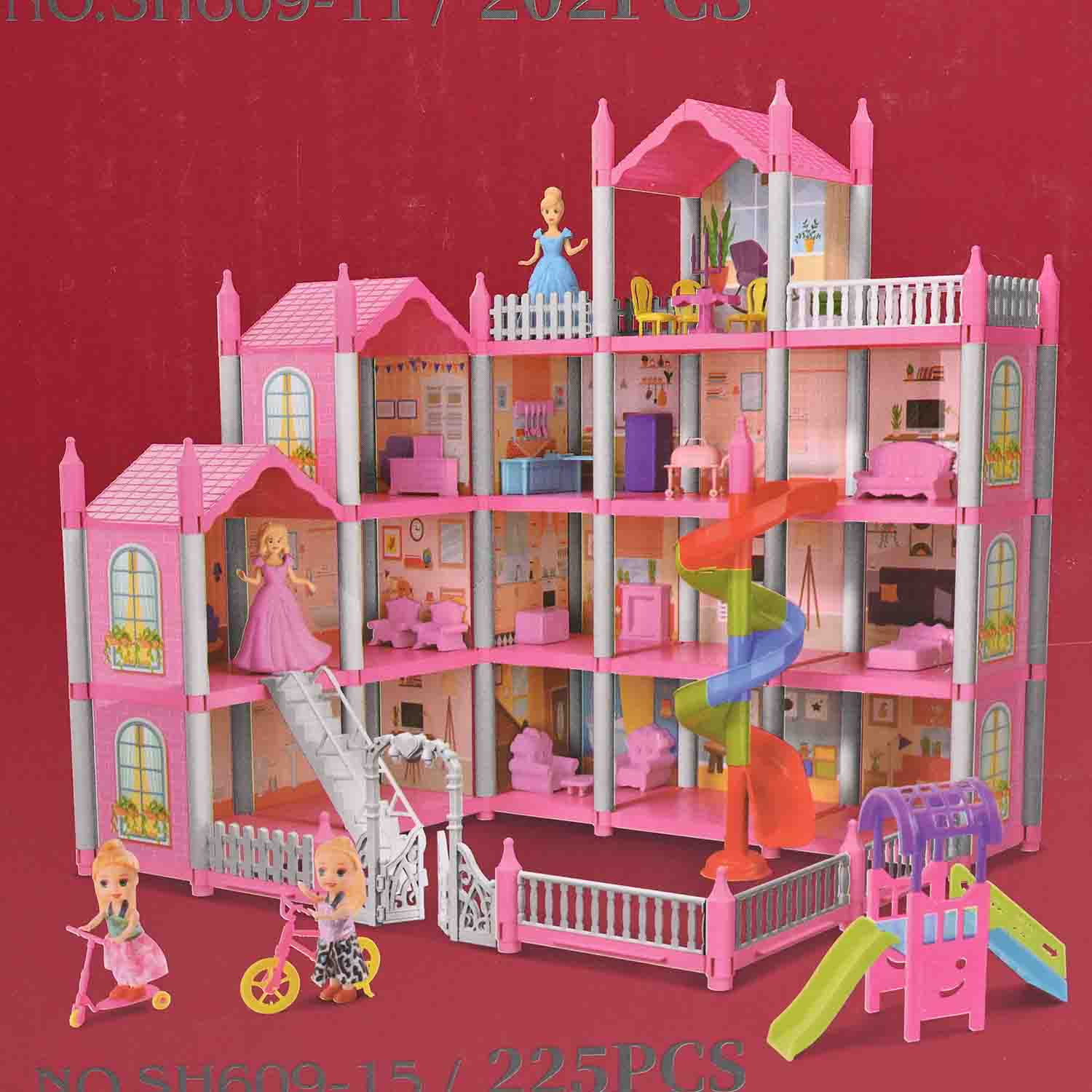 Dreamily Villa Doll House Playset - Image 2