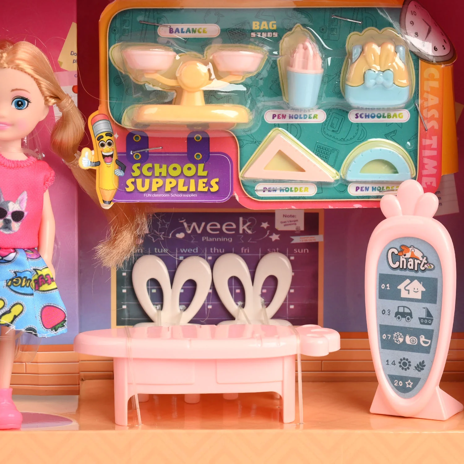 Sparkle Bella Fun Play House Doll Set - Image 4