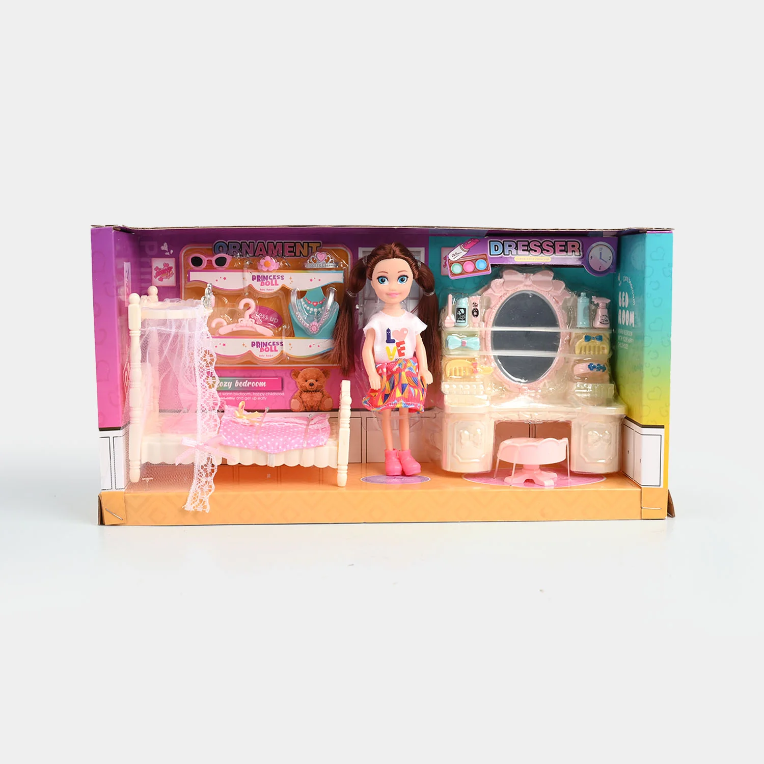 Sparkle Fun Play House Doll Set - Image 2
