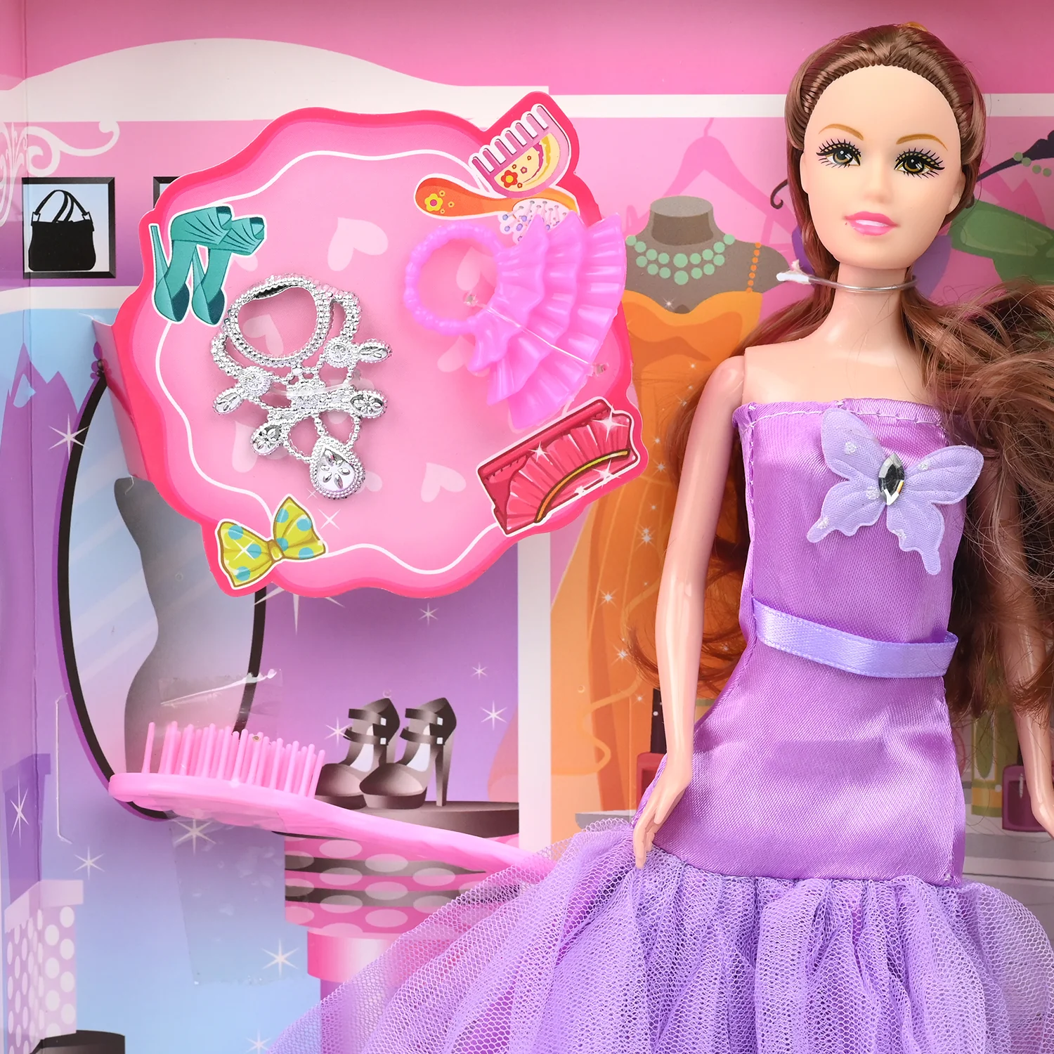 Fashion Doll Playset with Accessories - Image 3