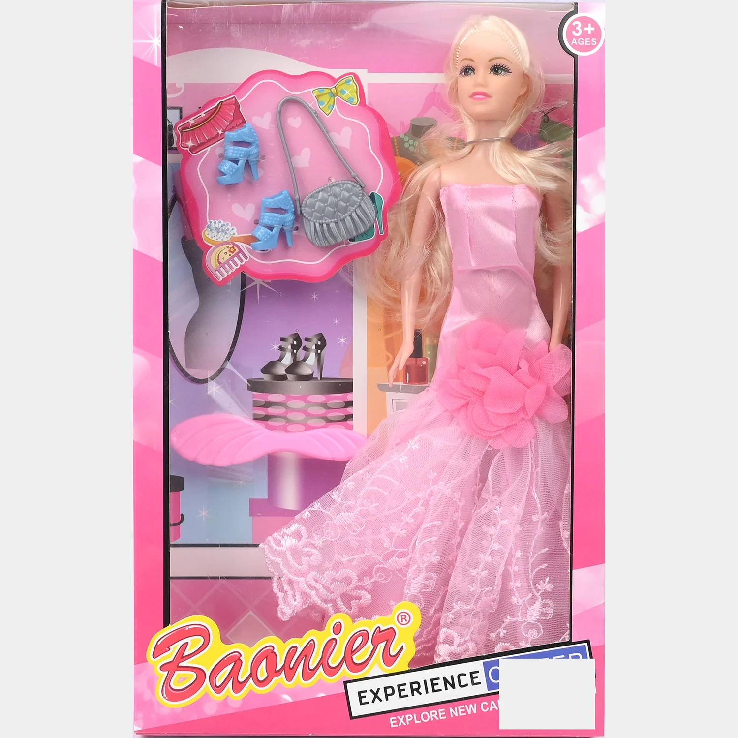 Fashion Doll Playset with Accessories - Image 4