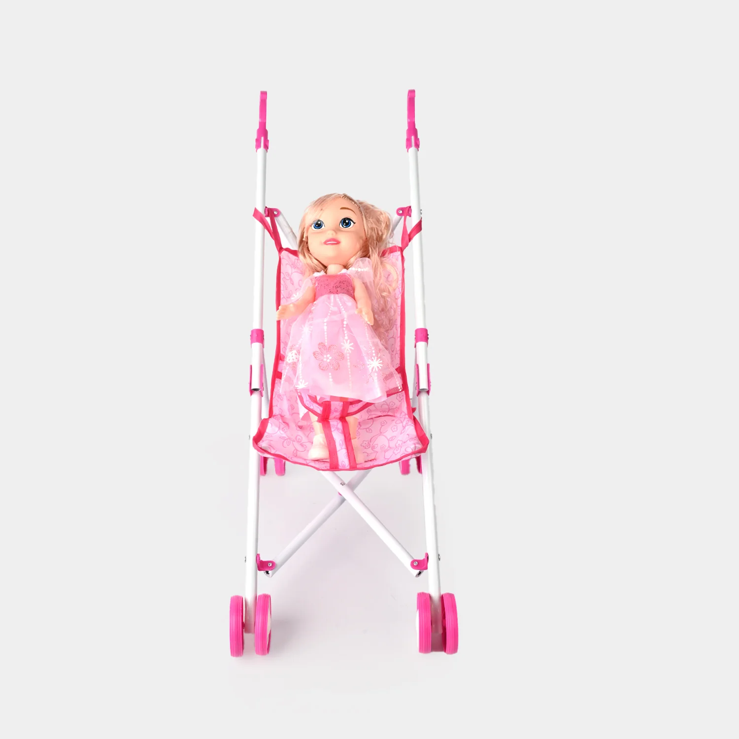 Cute Doll with Stroller - Image 3