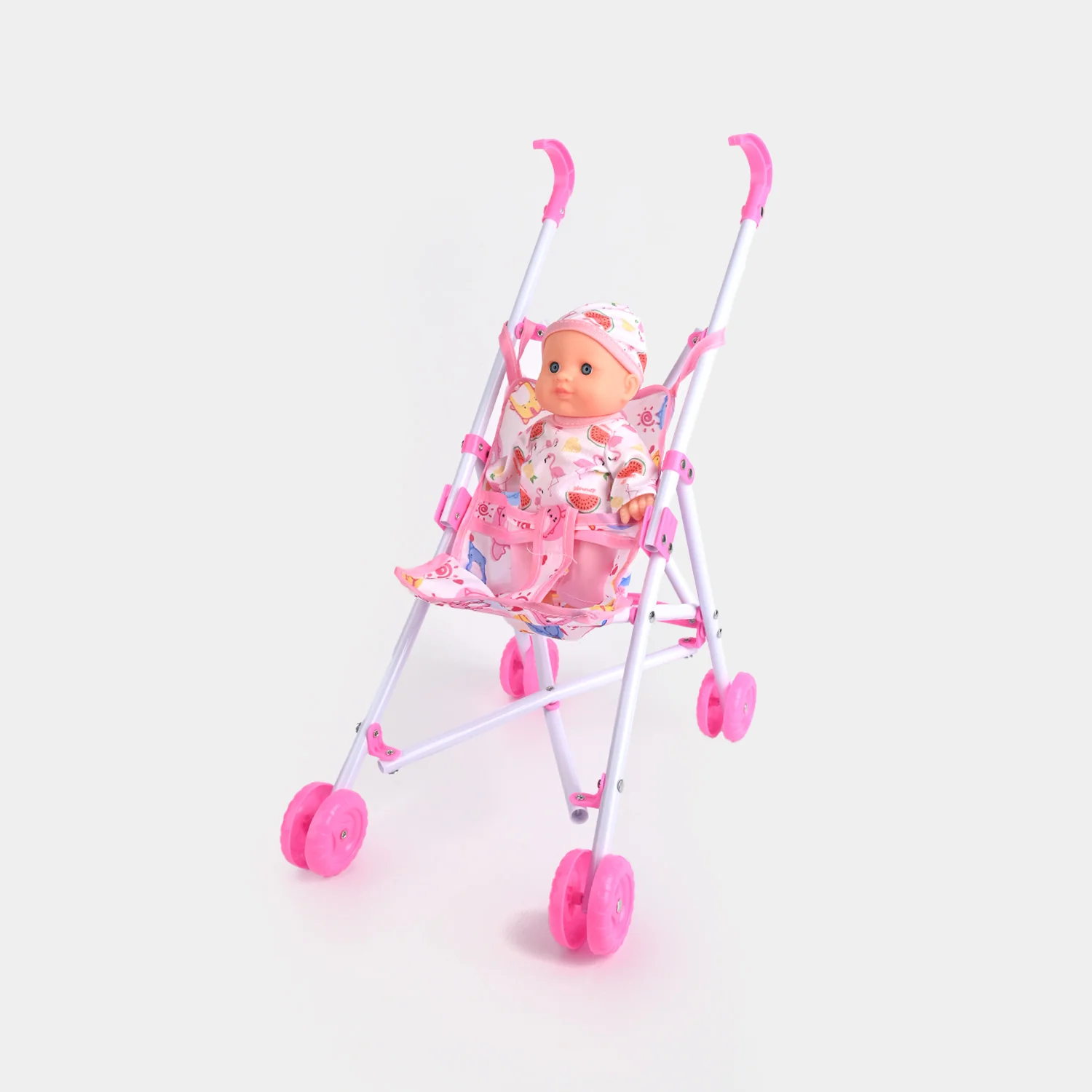 Doll With Stroller