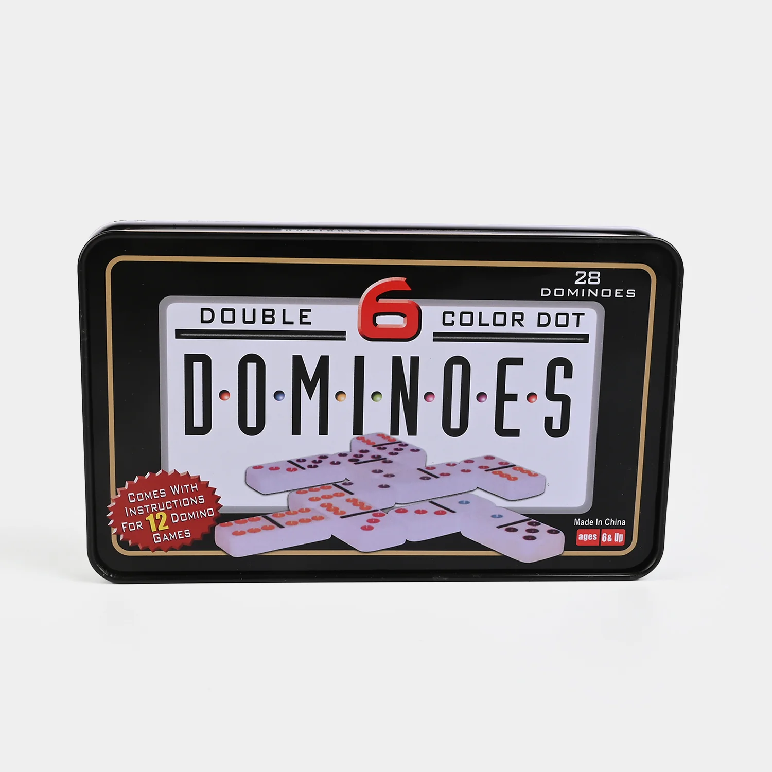 Classic Tile-Based Dominoes Set - Image 4