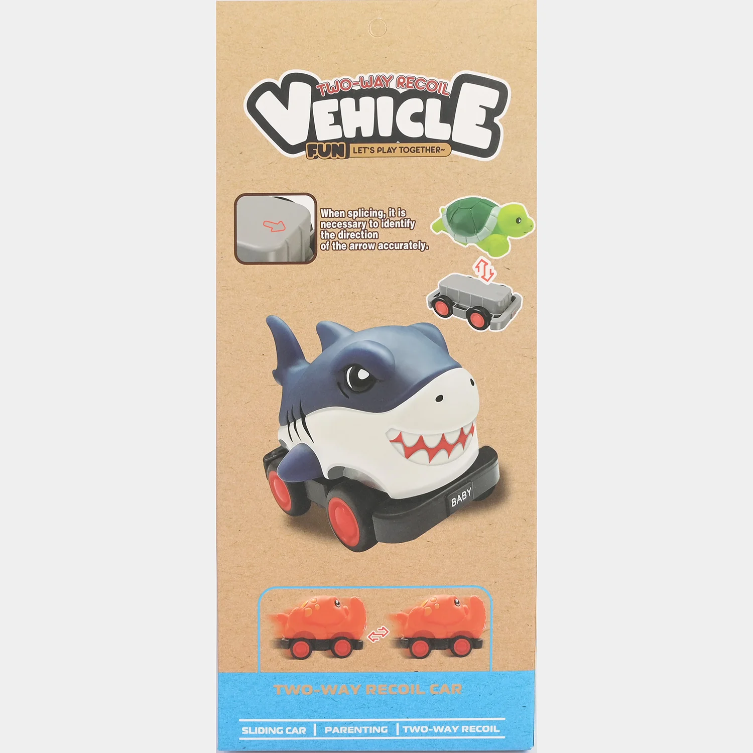 Friction-Powered Cartoon Vehicle Set | 3PCs - Image 4