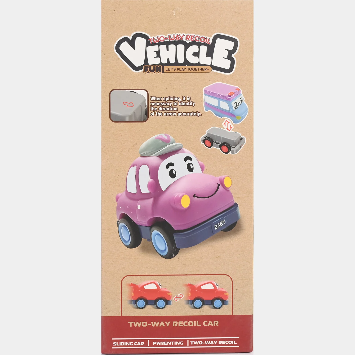 Friction-Powered Cartoon Vehicle Set | 3PCs - Image 4