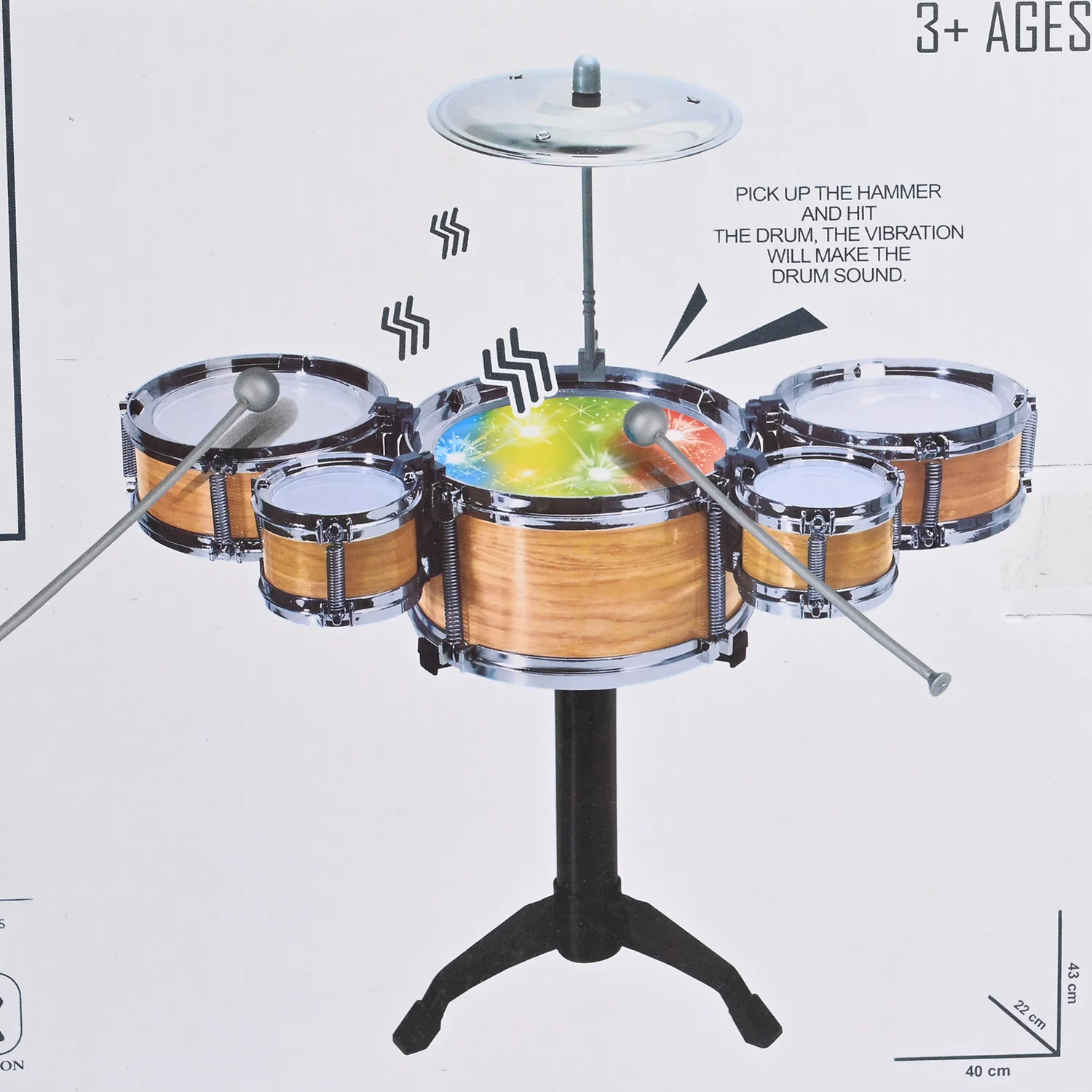 Drum Set Musical Toy - Image 2