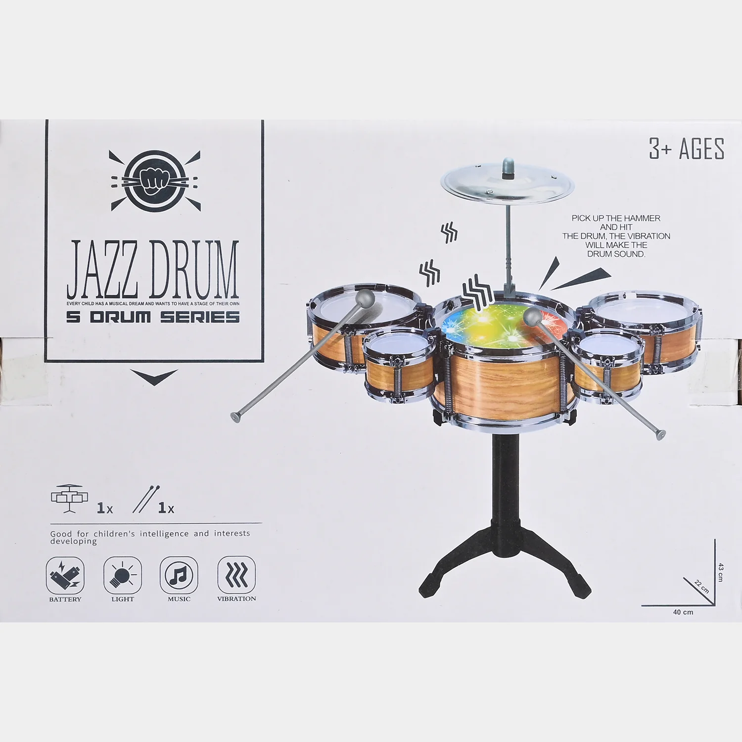 Drum Set Musical Toy - Image 3
