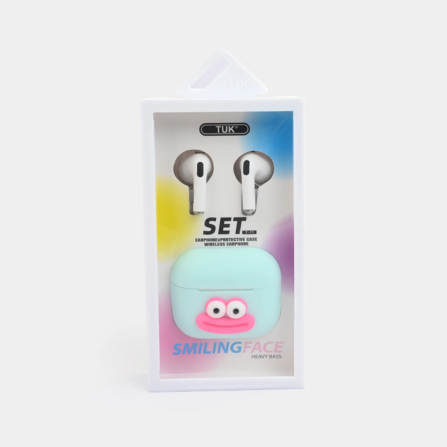 Smiling Face" Wireless Earbud/Earphone Set - Image 2