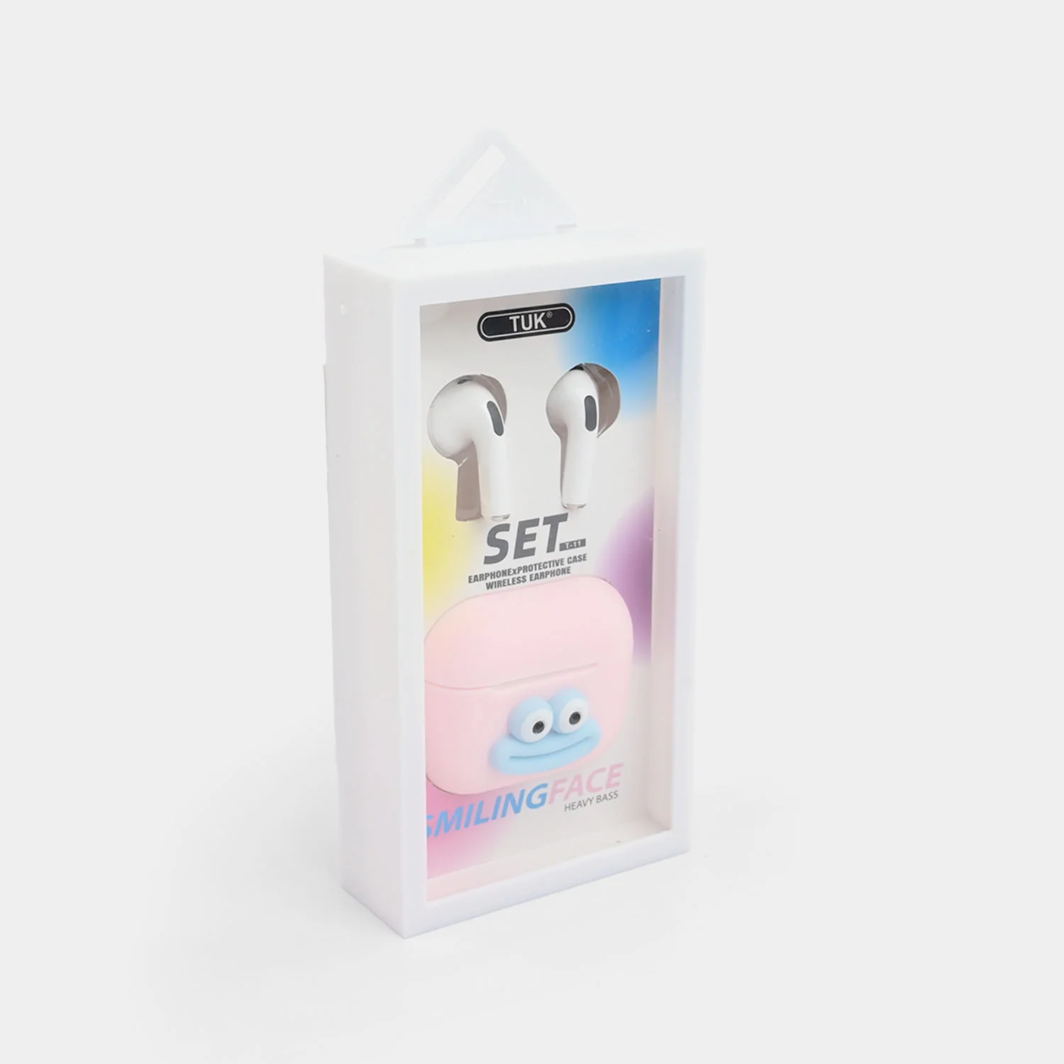 Smiling Face" Wireless Earbud/Earphone Set