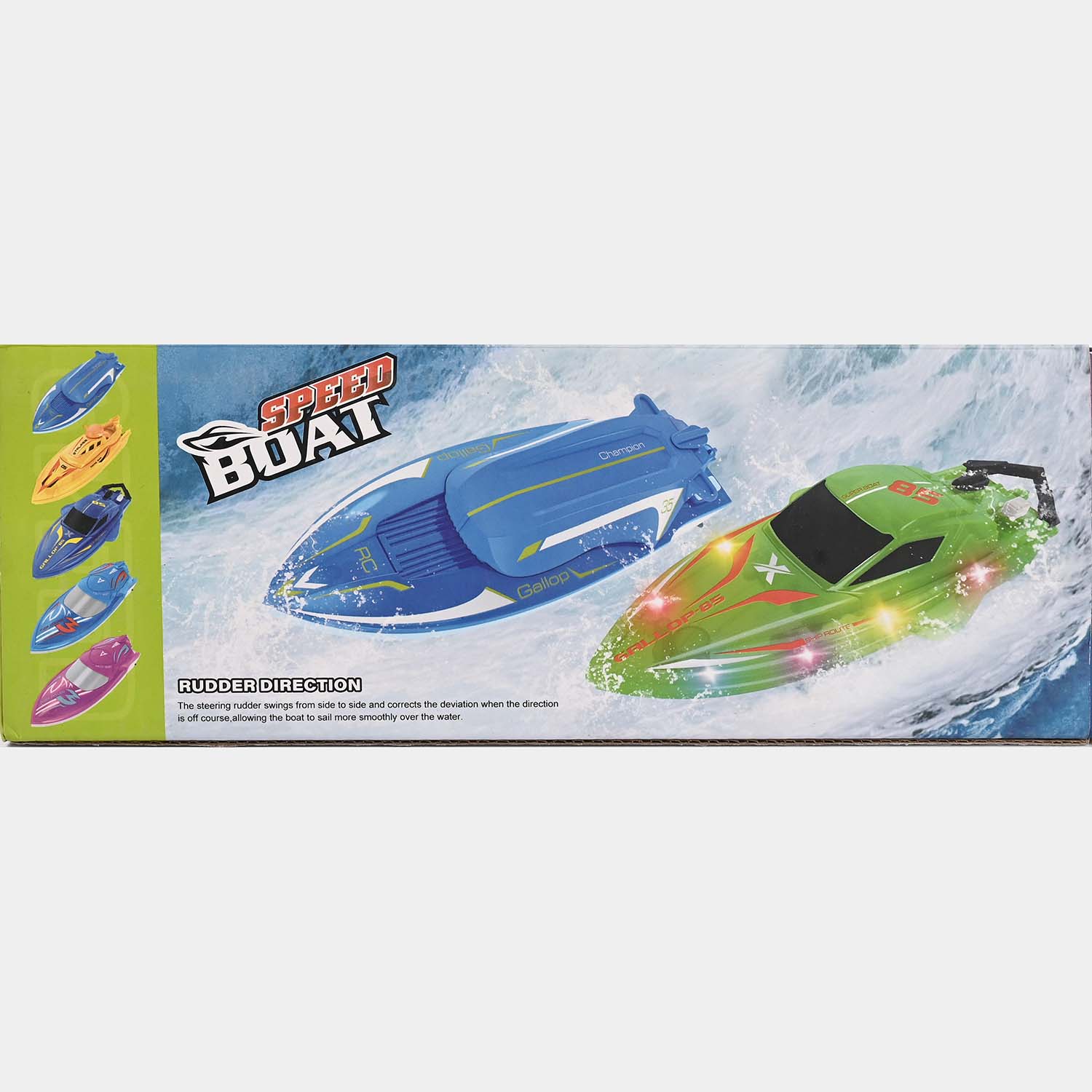 Electric Super Boat with Light & Sound - Image 6