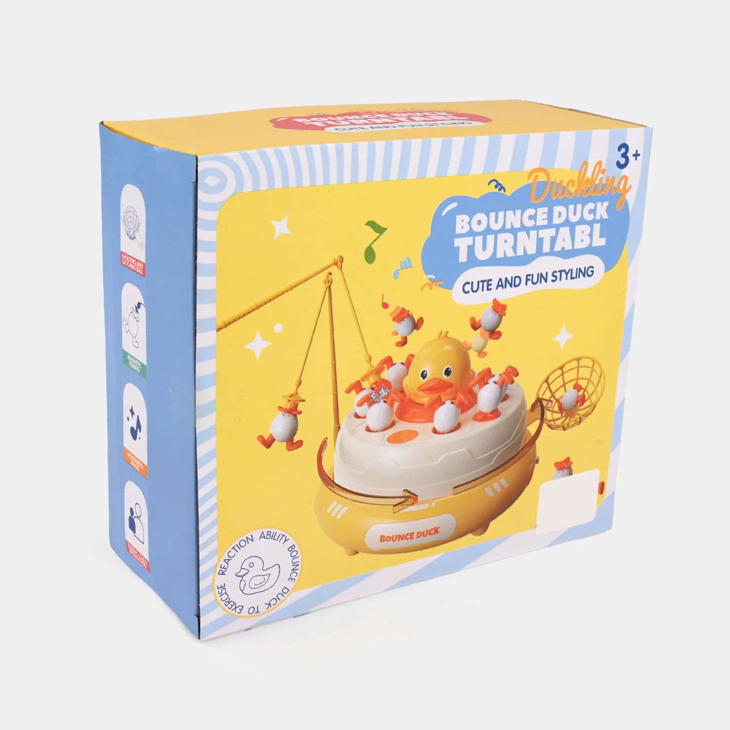 Bounce Duck Turntable Duckling Toy for Kids - Image 3