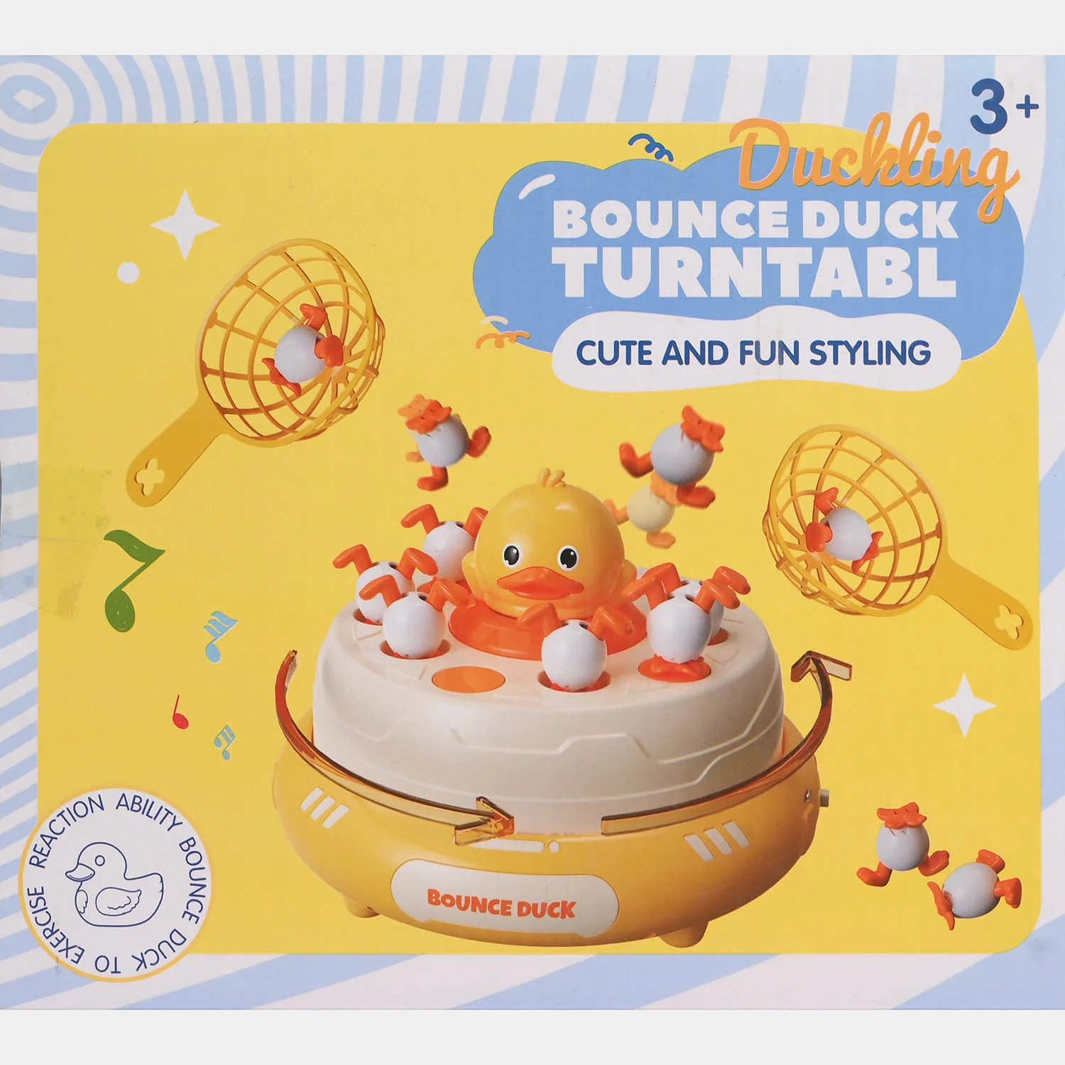 Bounce Duck Turntable Duckling Toy for Kids - Image 8
