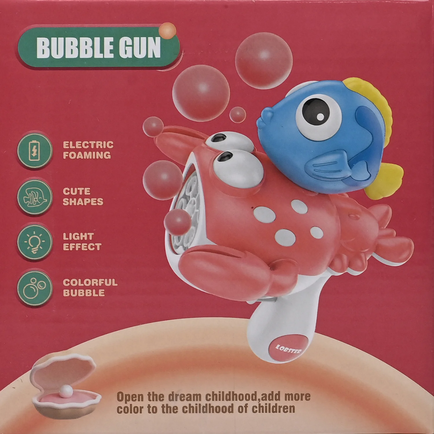 Ocean World Bubble Blaster – Automatic Bubble Maker Toy - Image 8