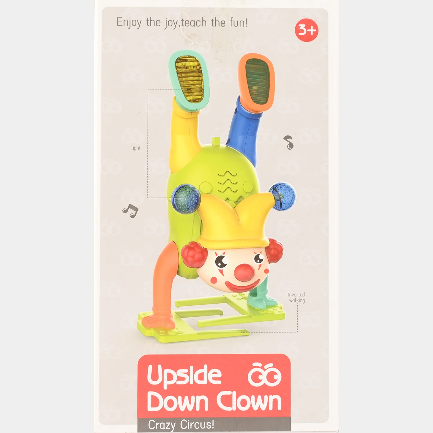 Electric Clown Toy with Light & Music - Image 7