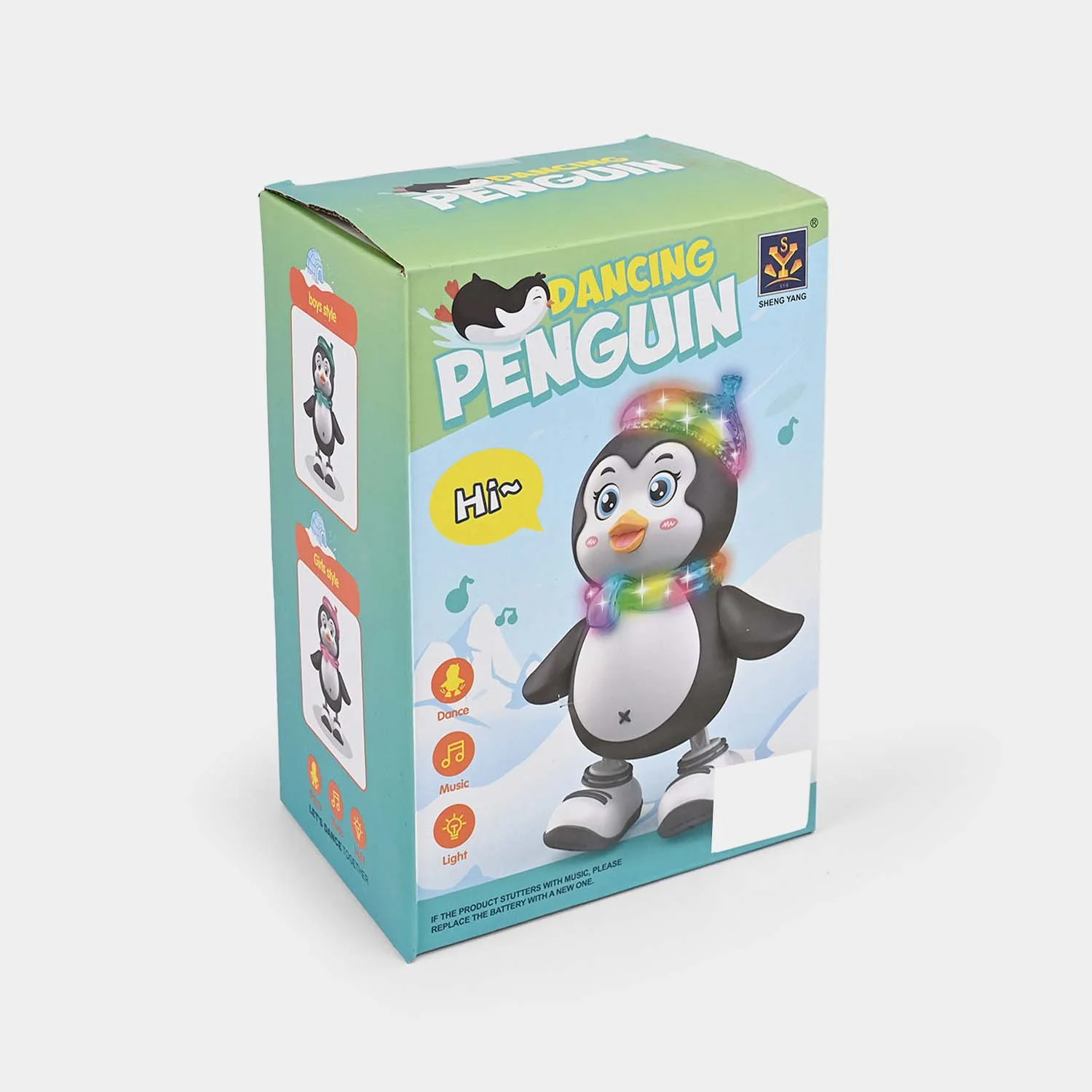 Electric Dancing Penguin Toy with Lights & Sound - Image 3