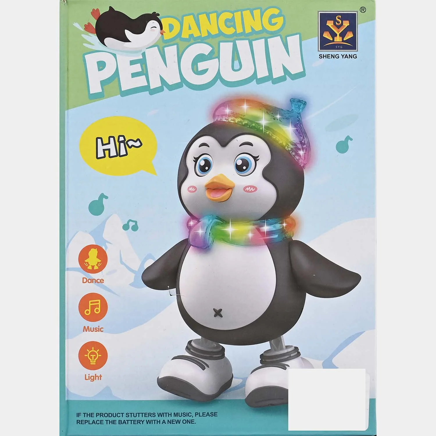 Electric Dancing Penguin Toy with Lights & Sound - Image 6