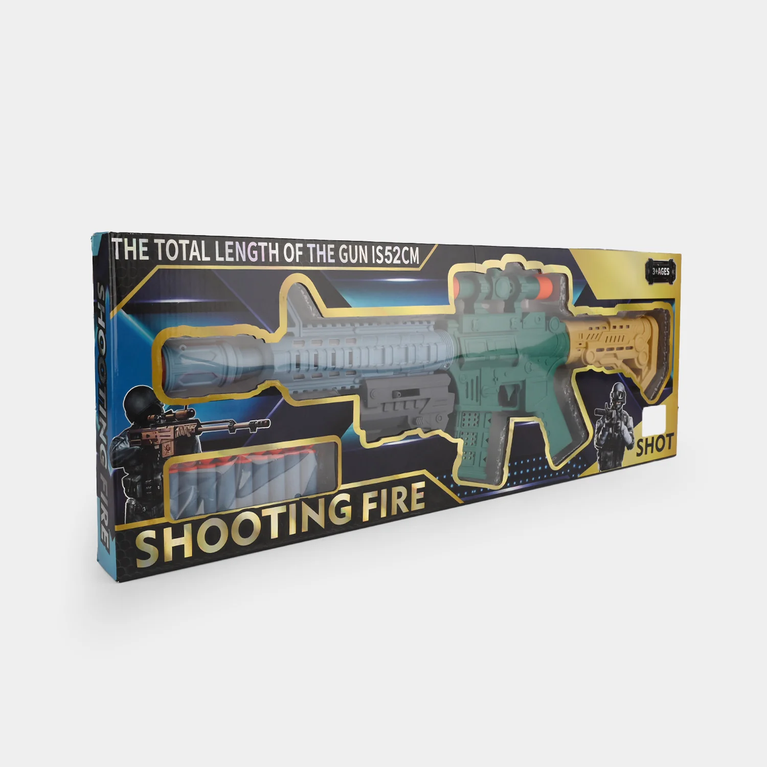 Electric Eight Tone Blaster With Spray - Image 4