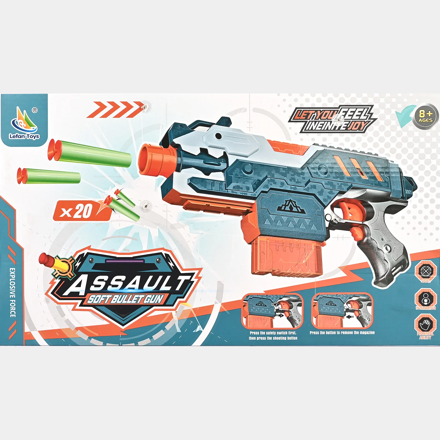 Soft Dart Blaster Toy Set - Image 4