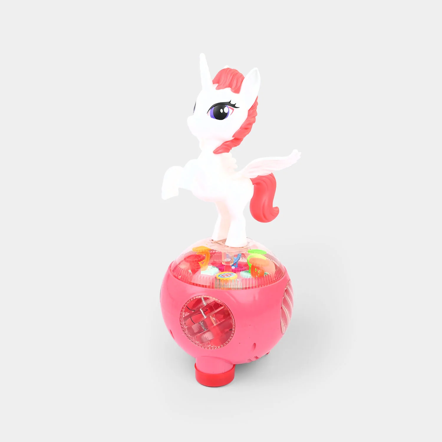 Electric Gear Horse Toy with Light & Sound Effects