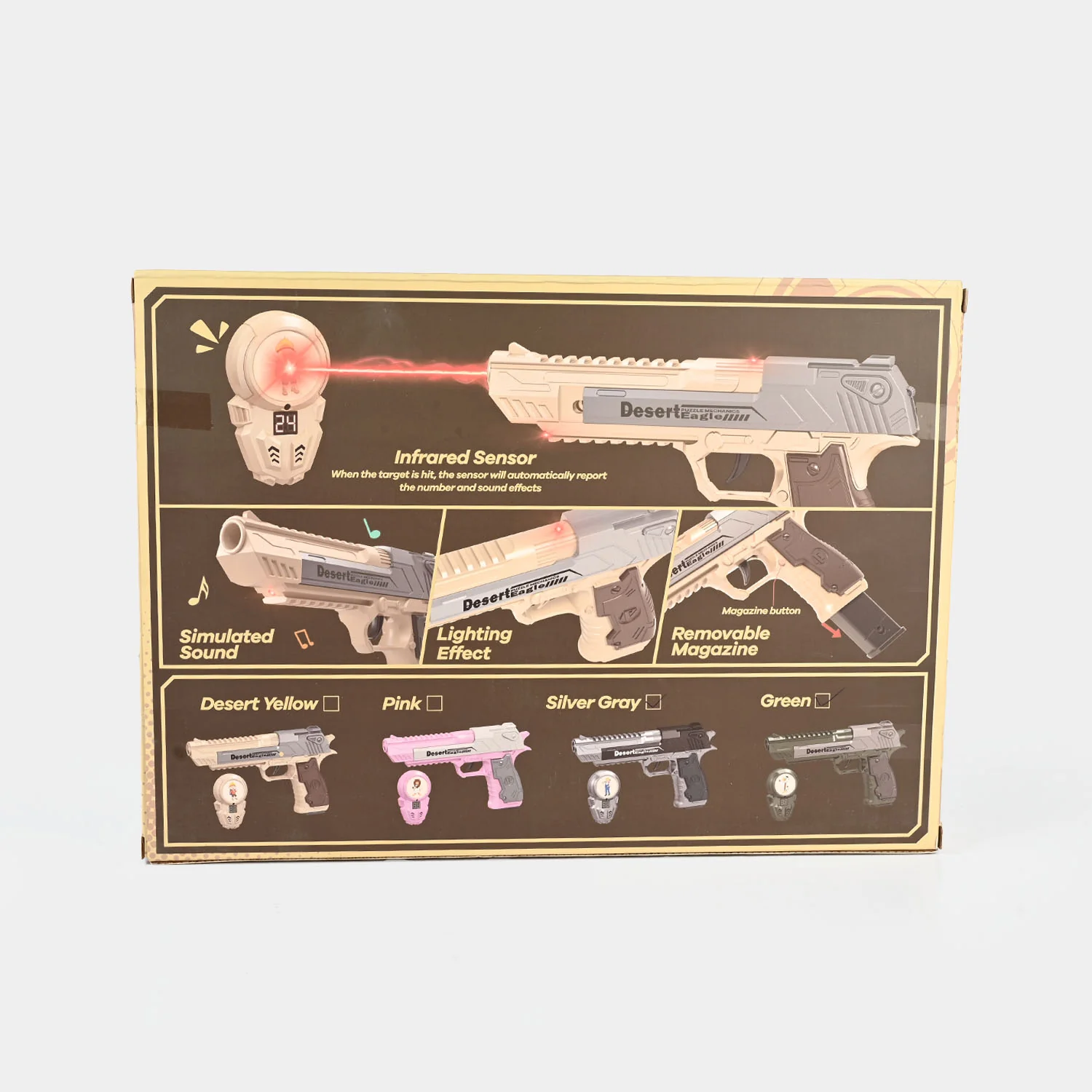 Electronic Toy Blaster Laser Tag Set - Image 6