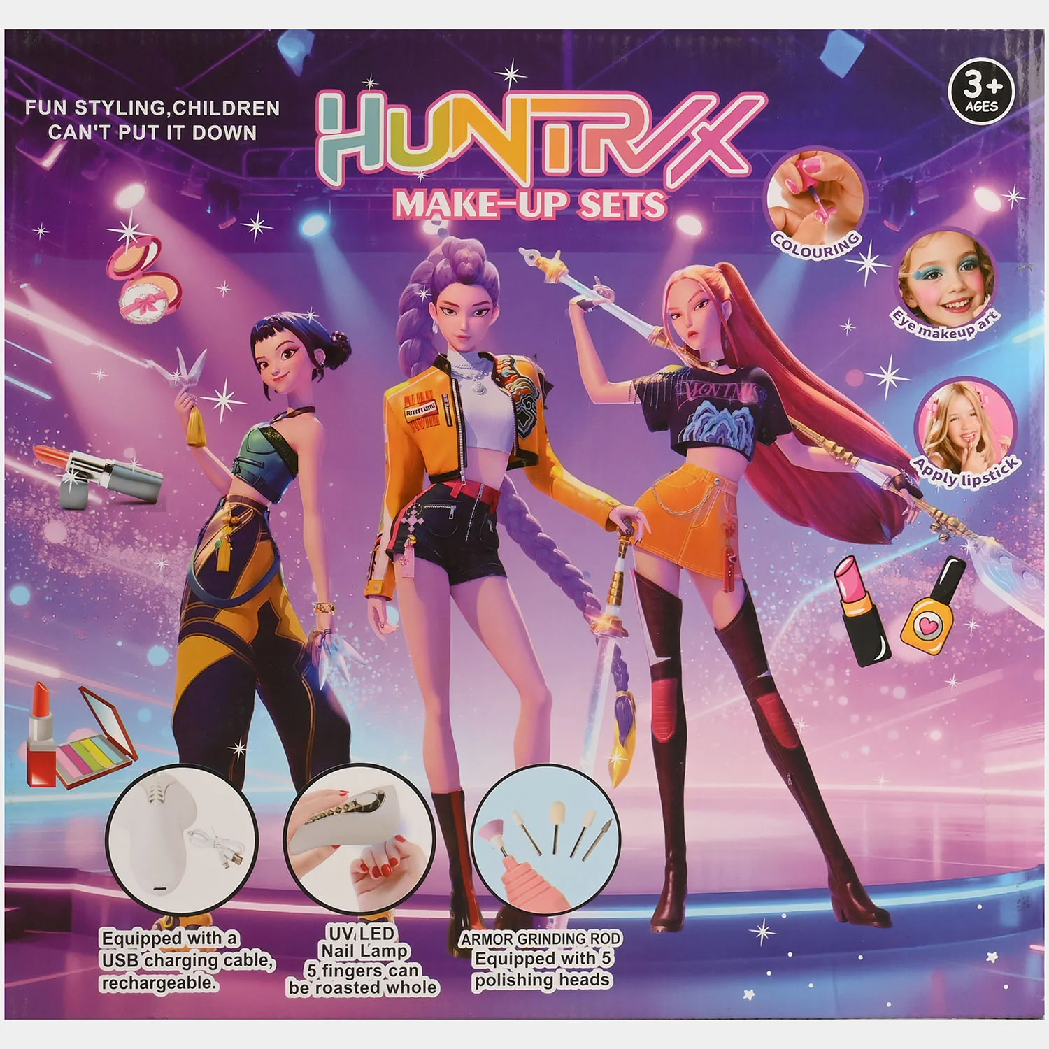 Girls Nail Art Kit - Image 4
