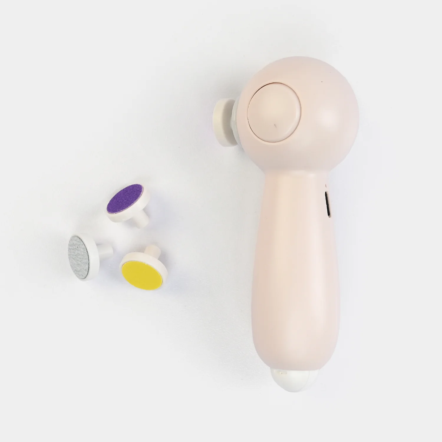 Rechargeable Ergonomic Baby Nail Trimmer & Polisher | Cream 2752 - Image 5
