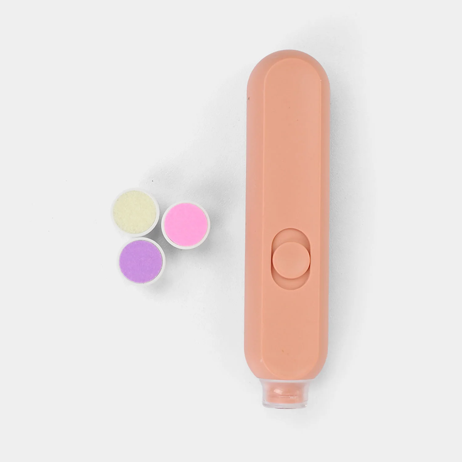 Electric Baby Nail Trimmer & Polisher Set | Peach 2737 - Image 3