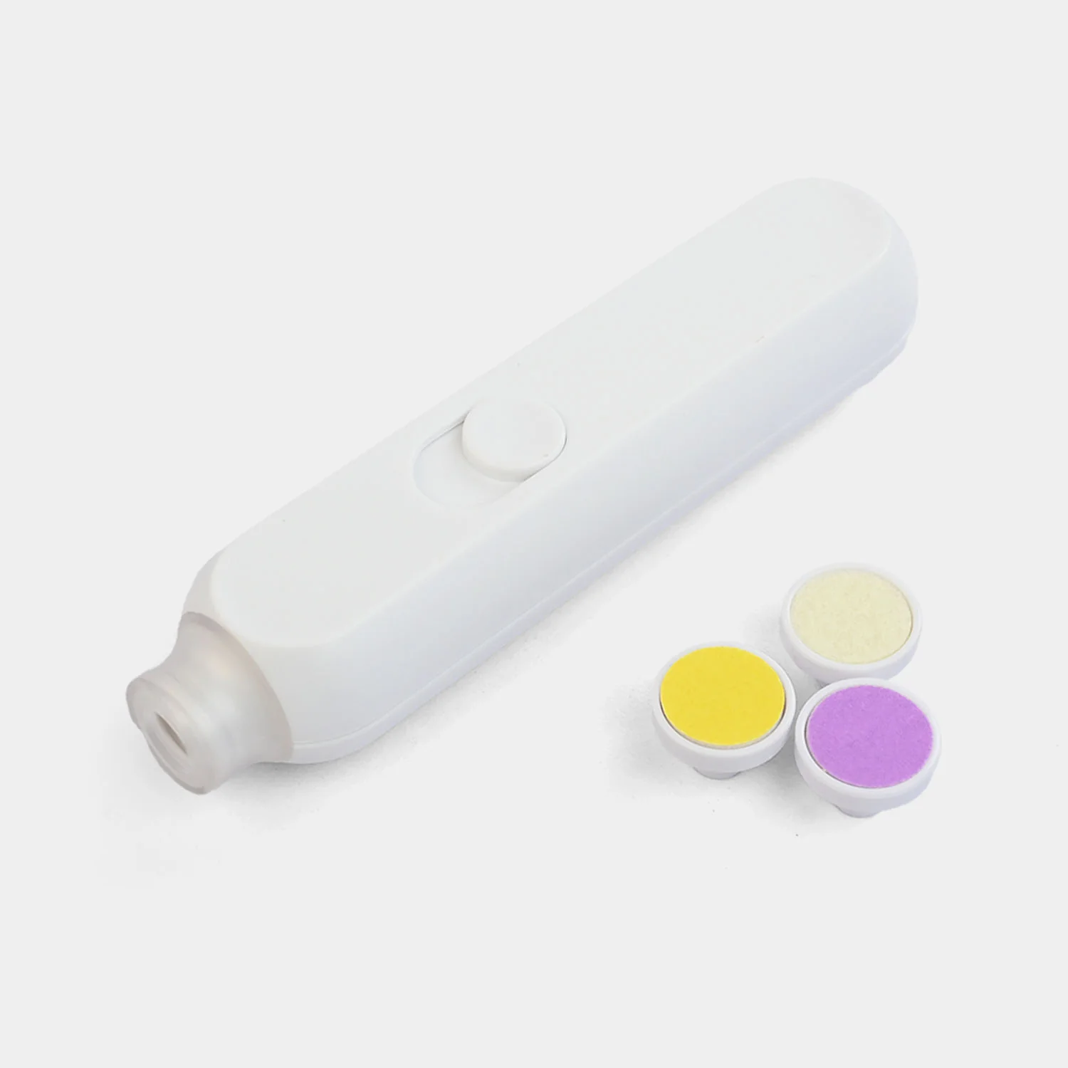 Electric Baby Nail Trimmer & Polisher Set | White 2737 - Image 2