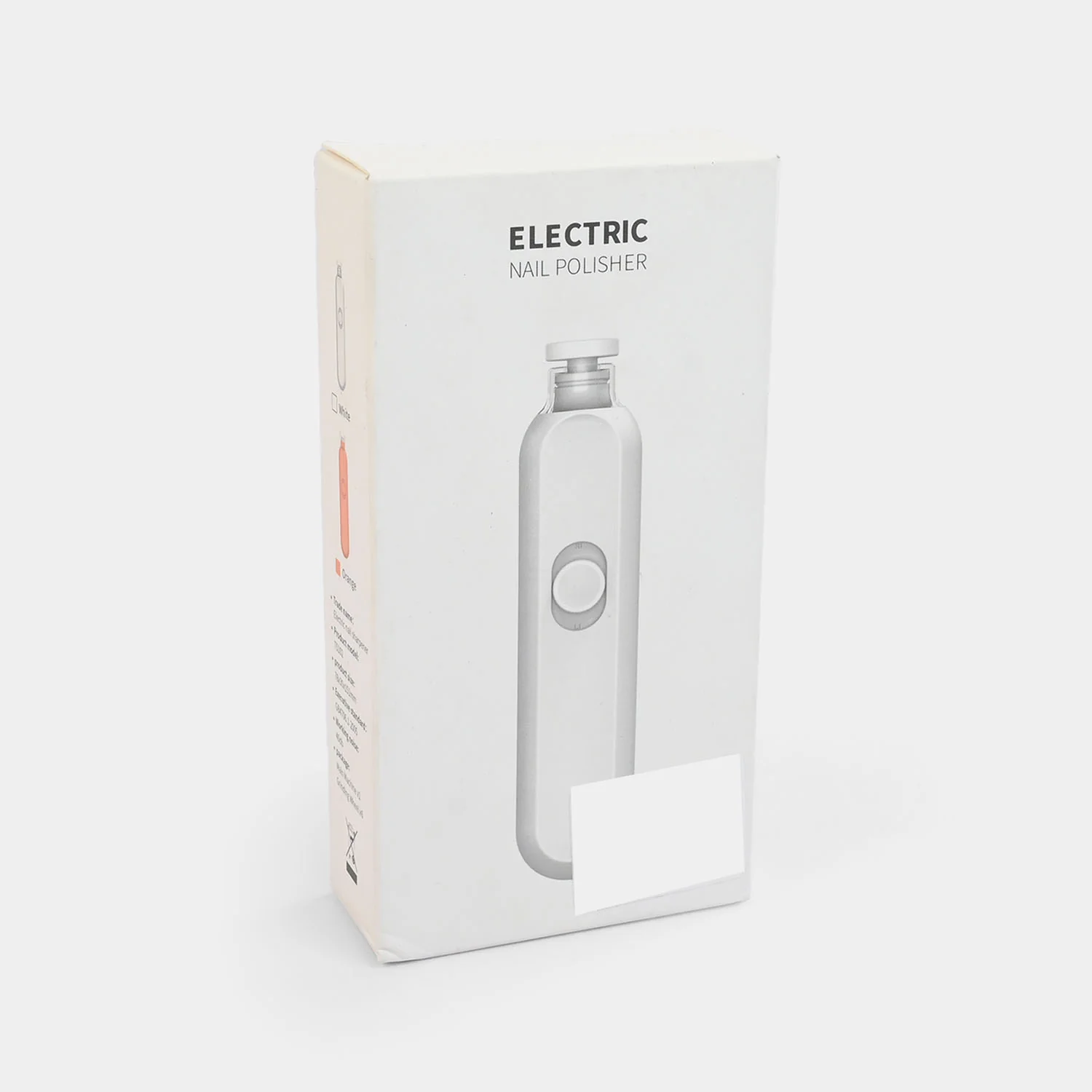 Electric Baby Nail Trimmer & Polisher Set | White 2737 - Image 4