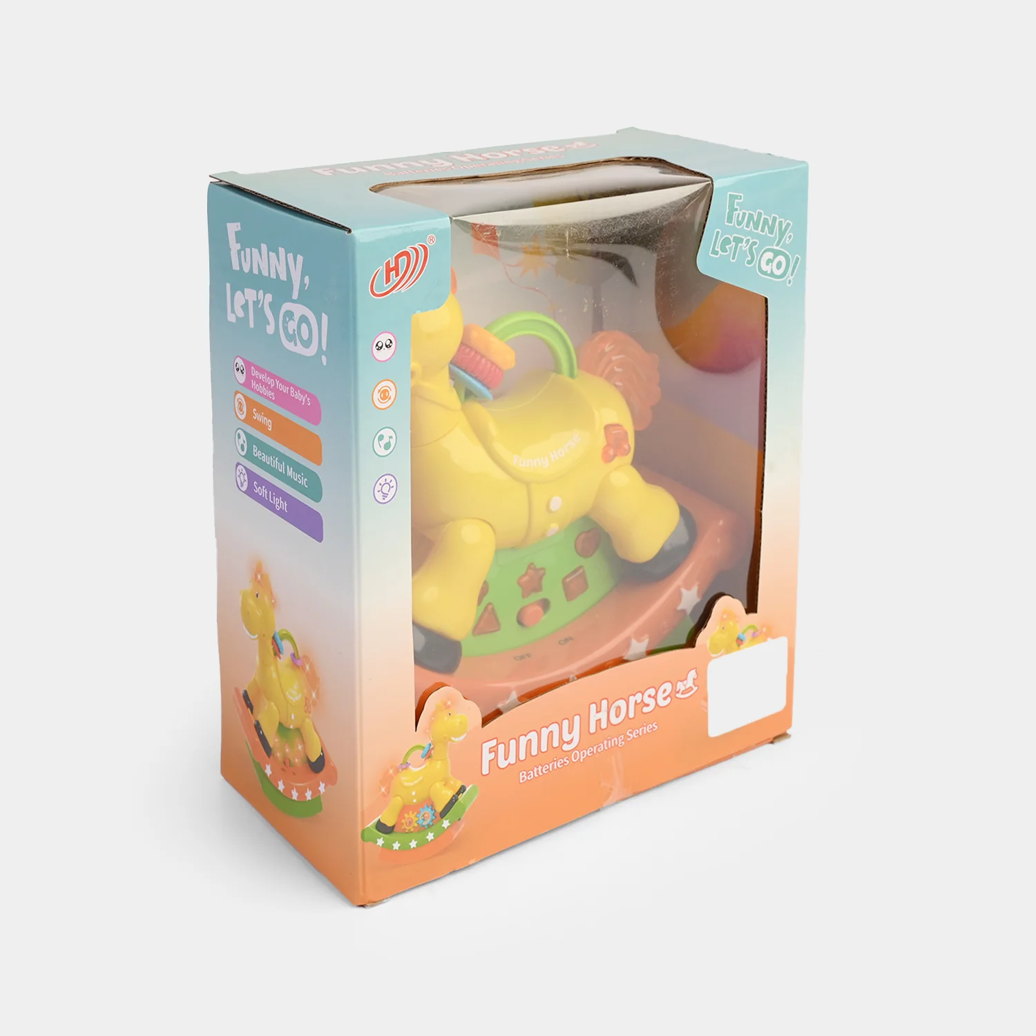 Electric Funny Horse Musical Toy - Image 3