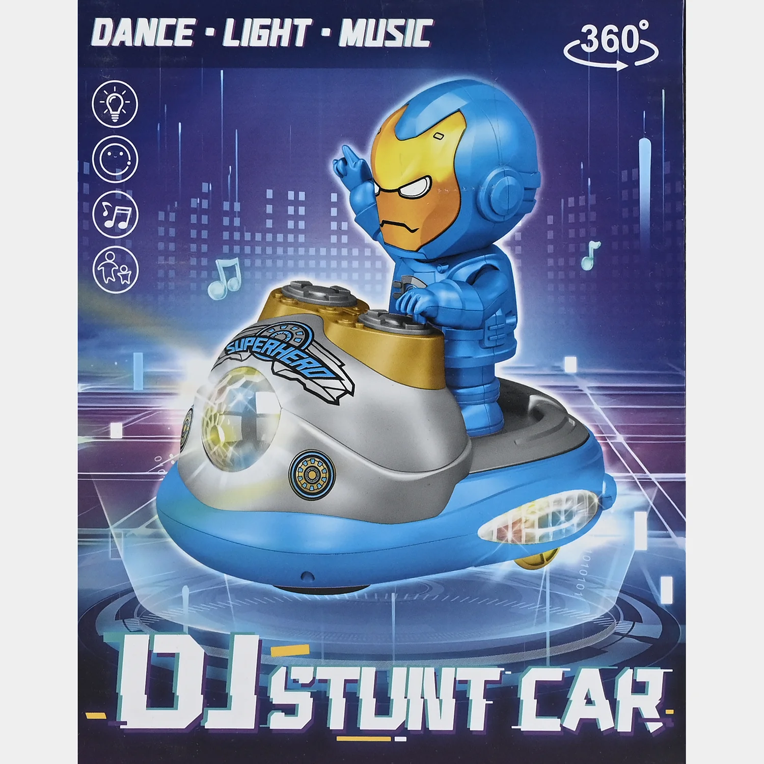 Electric Universal Character DJ with Light & Sound Toy - Image 6