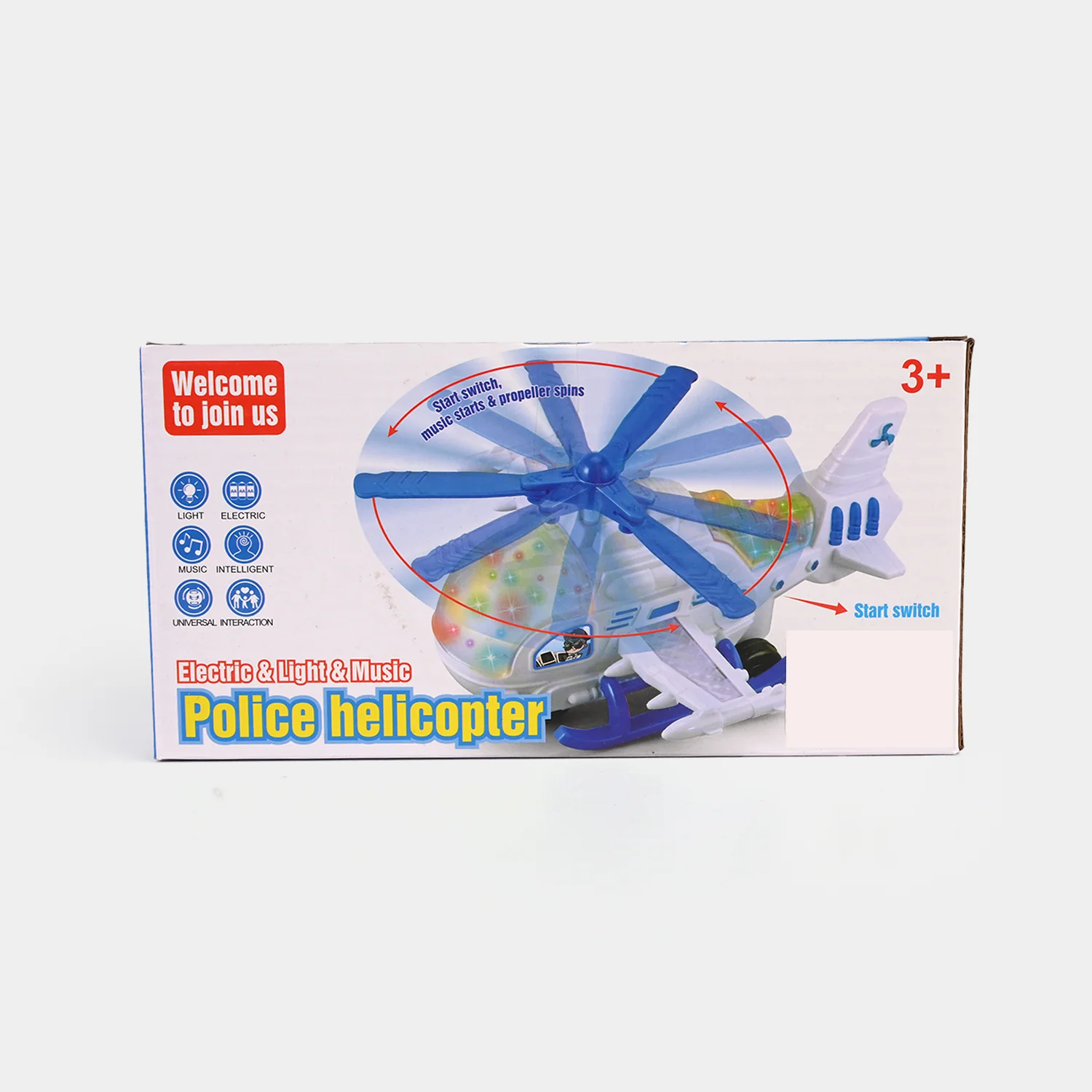 Electric Universal Helicopter With Light And Sound - Image 6