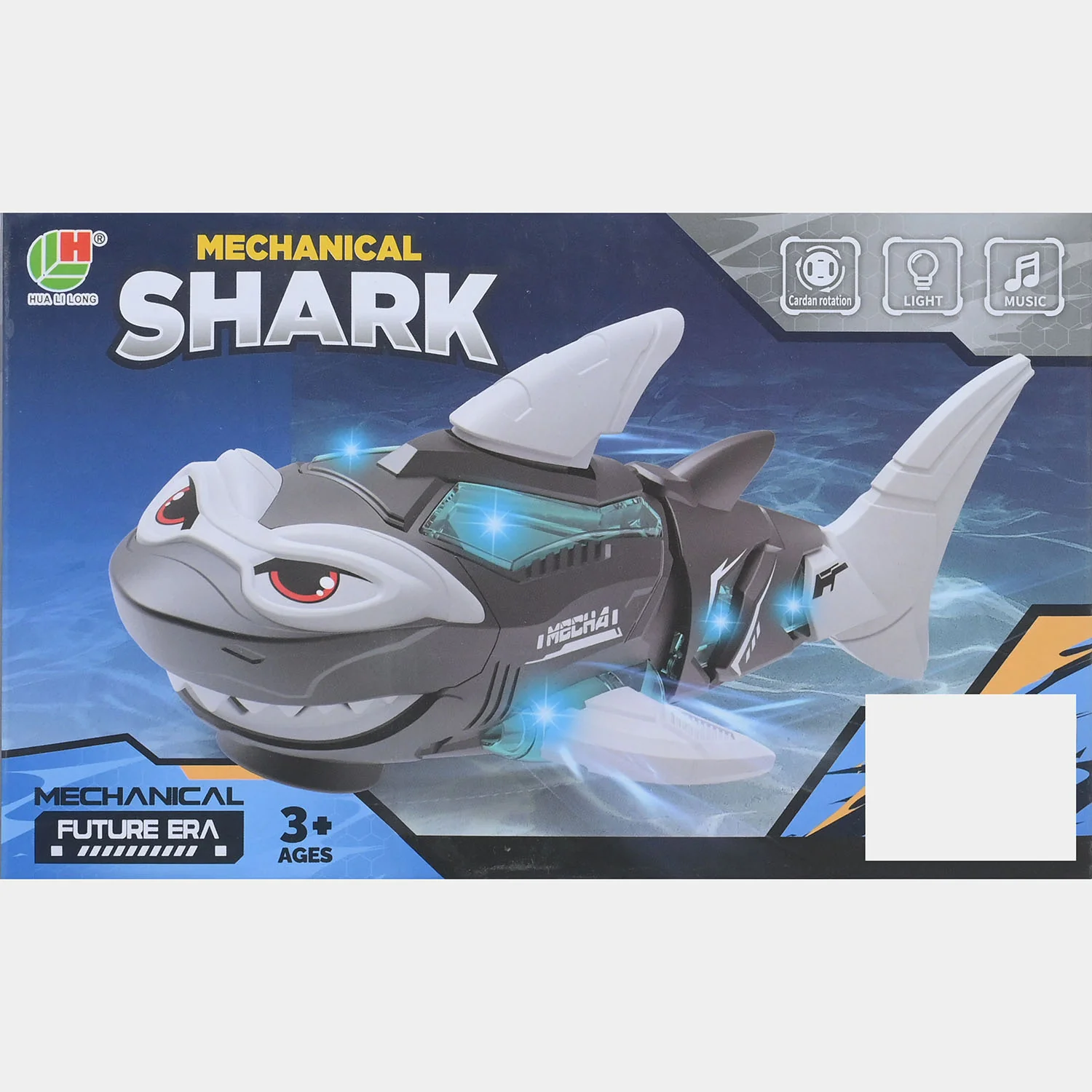 Electric Universal Mechanical Shark with Light & Sound - Image 6
