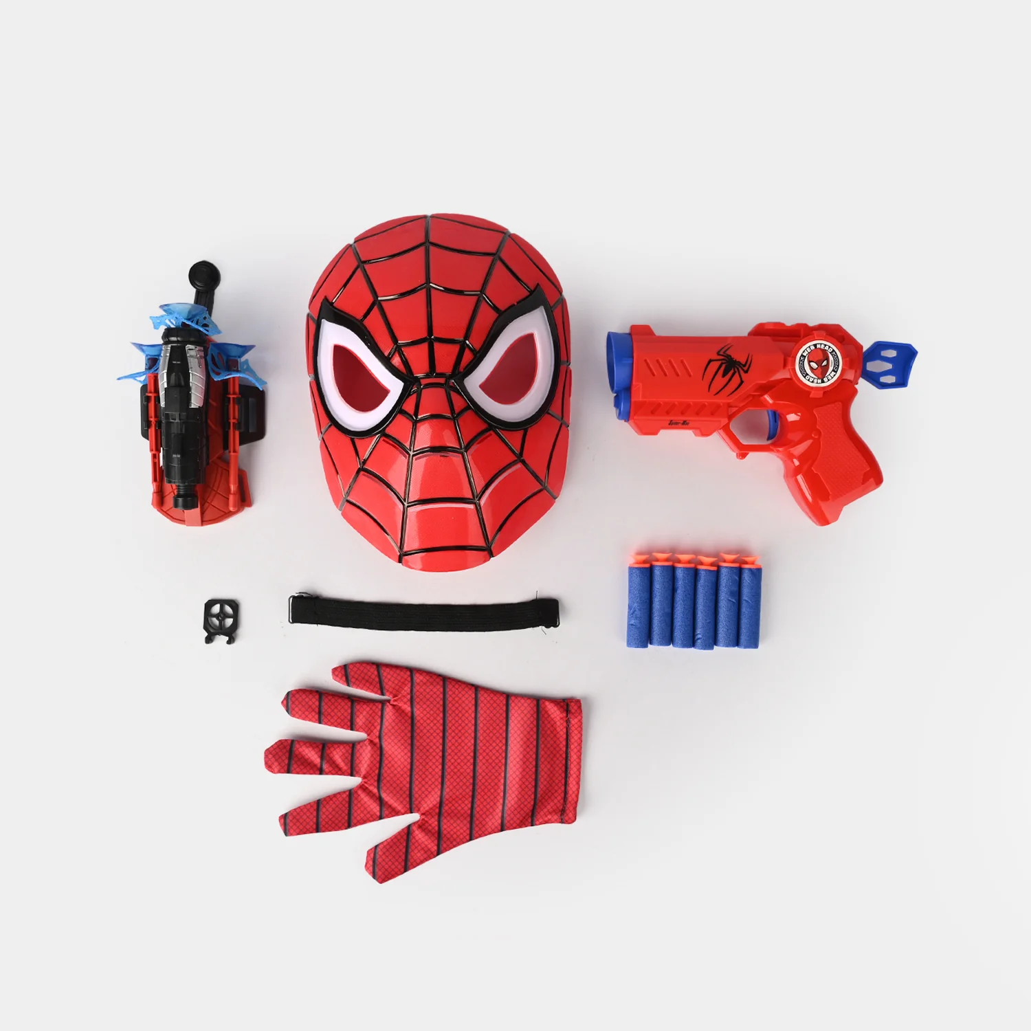 Action Hero Play Set with Soft Dart Blaster and Webshooter - Image 2