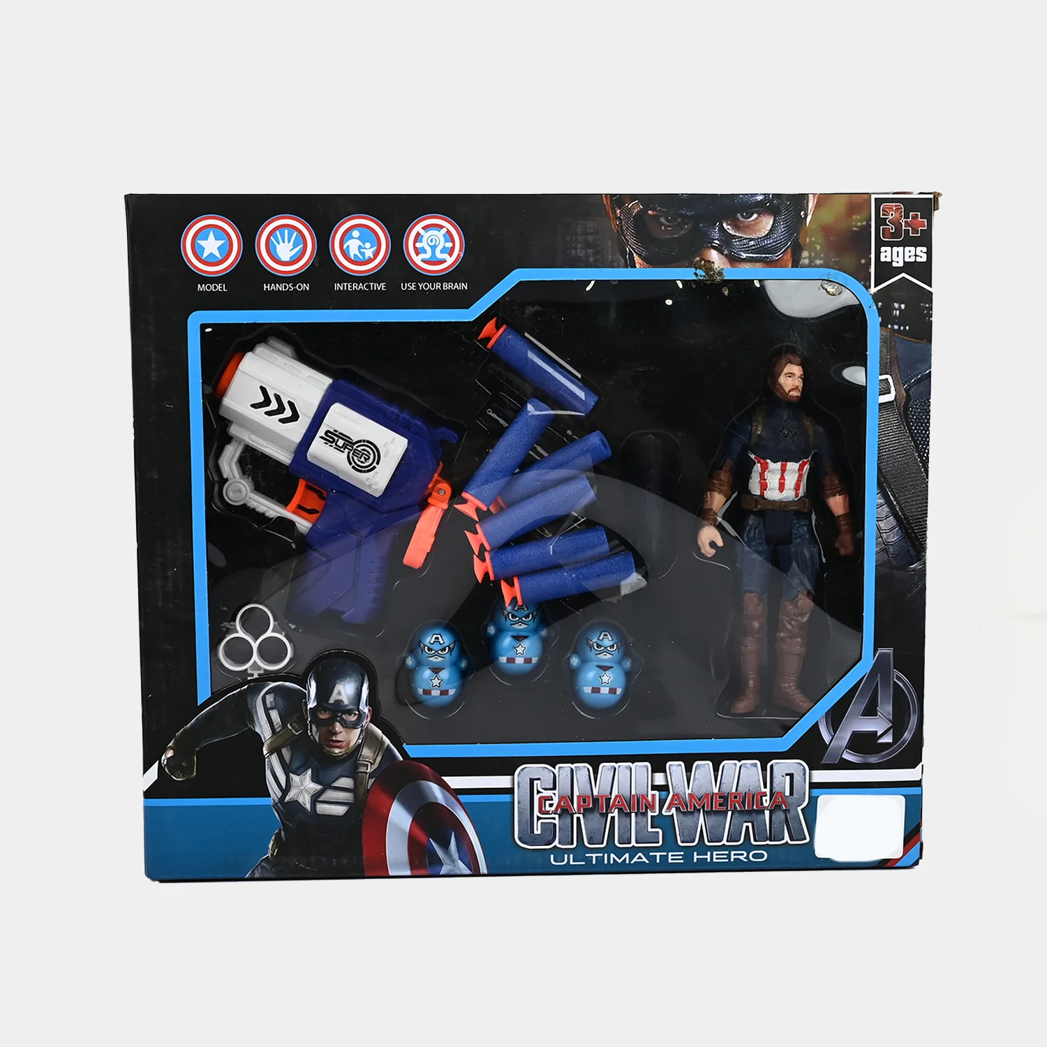 Action Figure Eva Soft Dart Blaster & Targets Set - Image 9