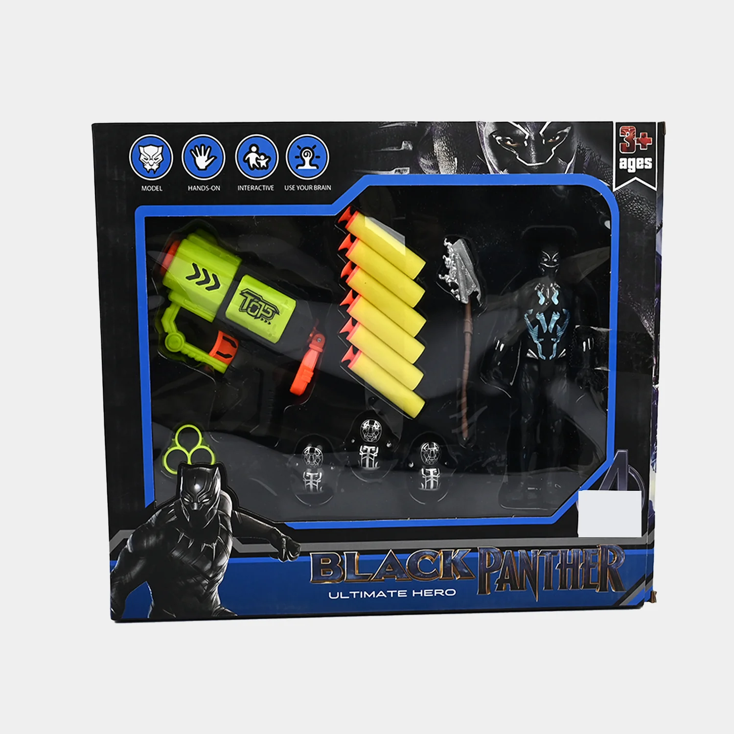 Action Figure Eva Soft Dart Blaster & Targets Set - Image 7
