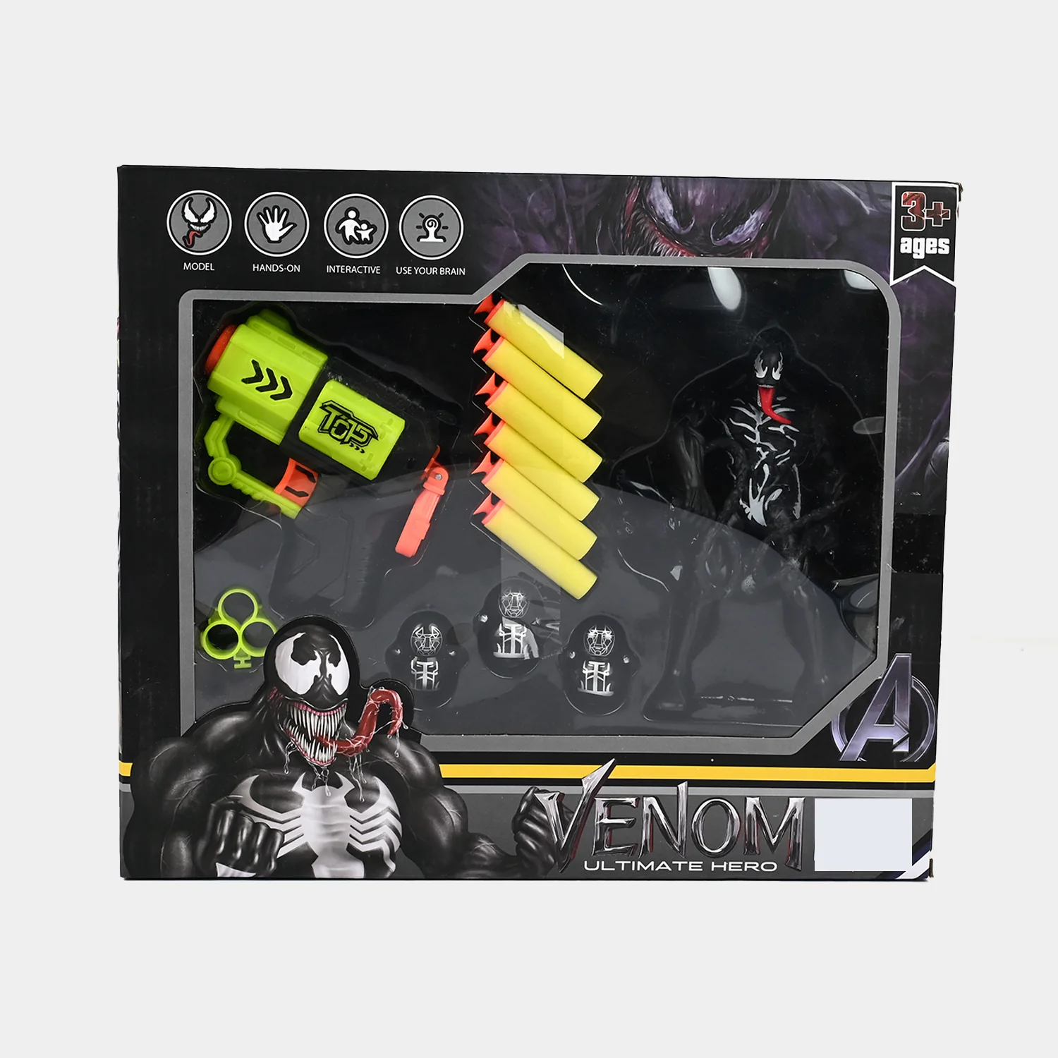 Action Figure Eva Soft Dart Blaster & Targets Set - Image 10