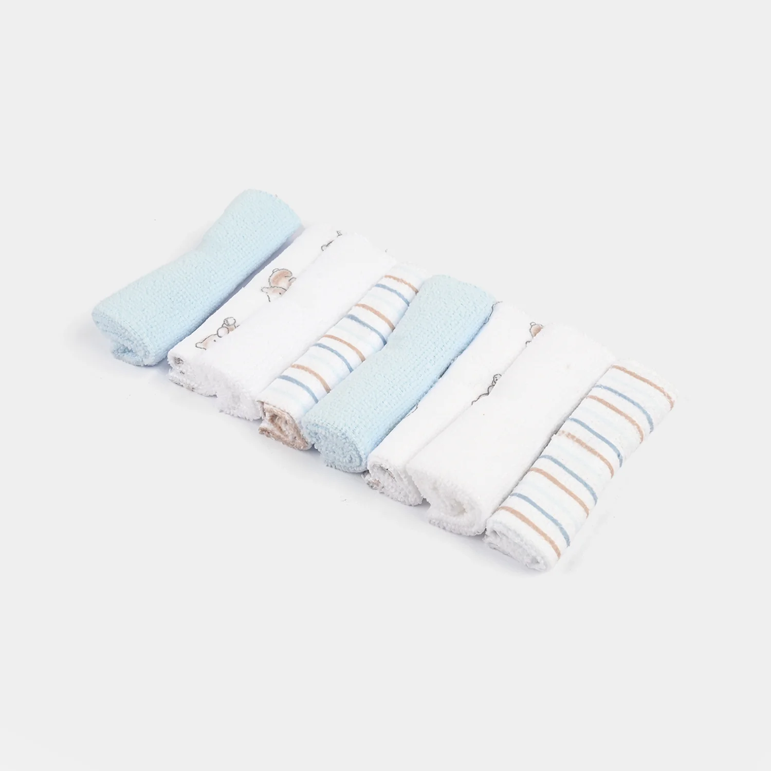 Baby Wash Cloth Face Towels Set - 8PCs