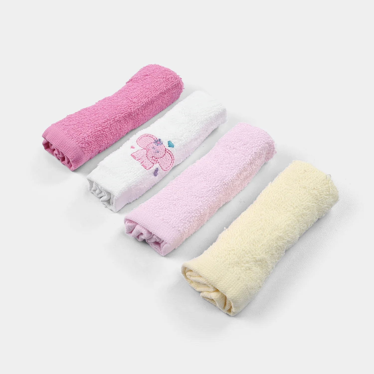 Baby 4 Pcs Face Towel Set