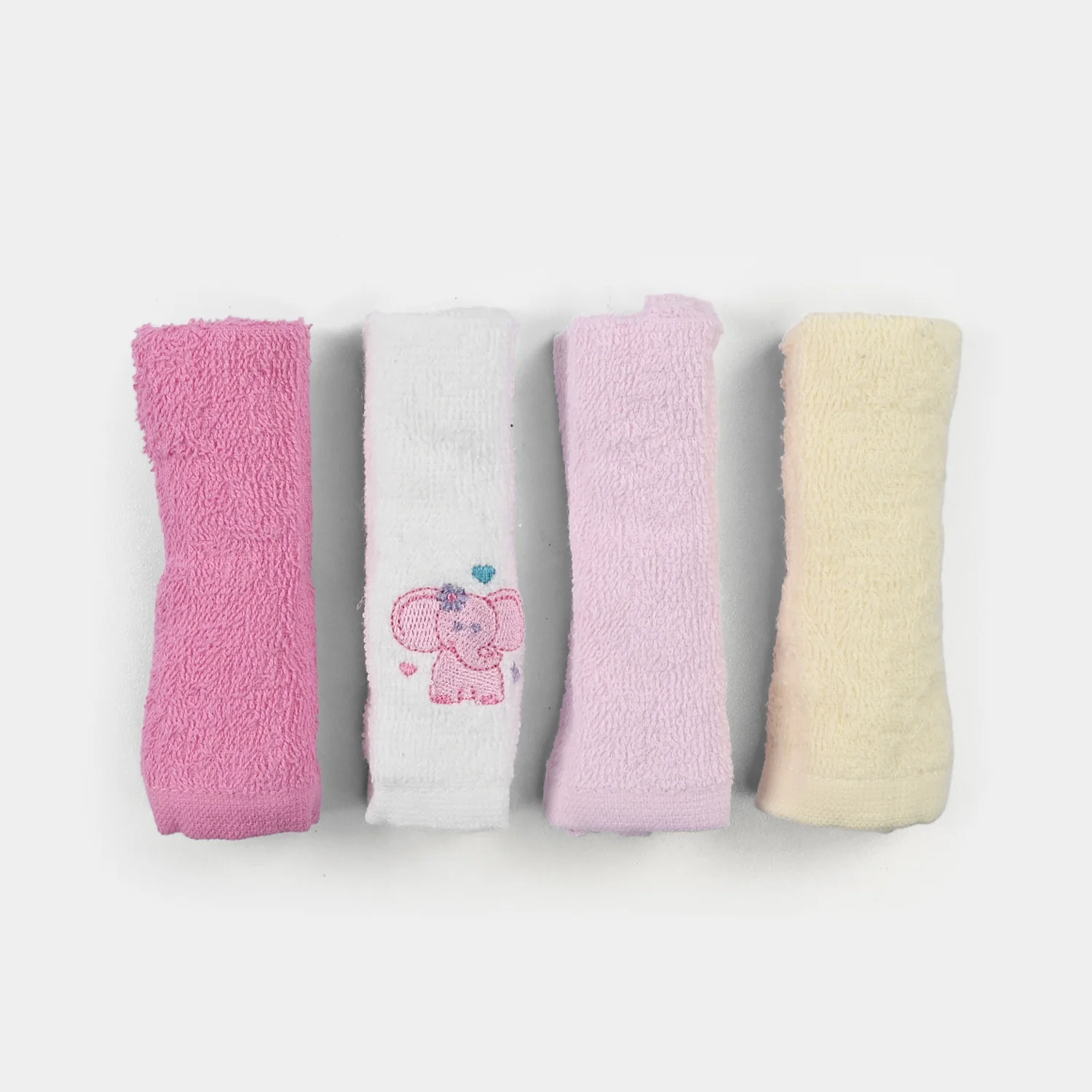 Baby 4 Pcs Face Towel Set - Image 2